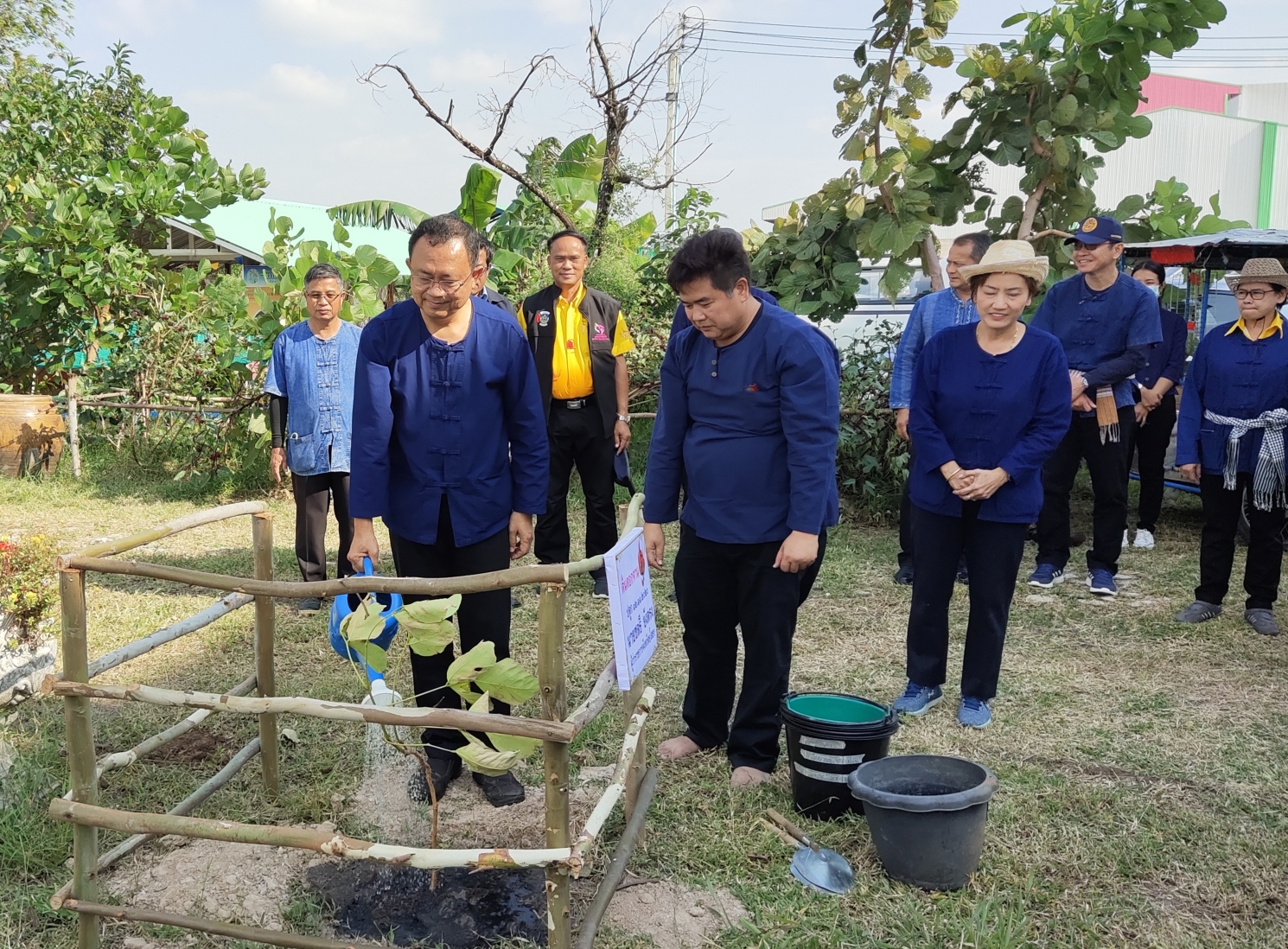 พจ.ยโสธร ร่วมกิจกรรมลงเคียว เกี่ยวข้าว ปี 2563