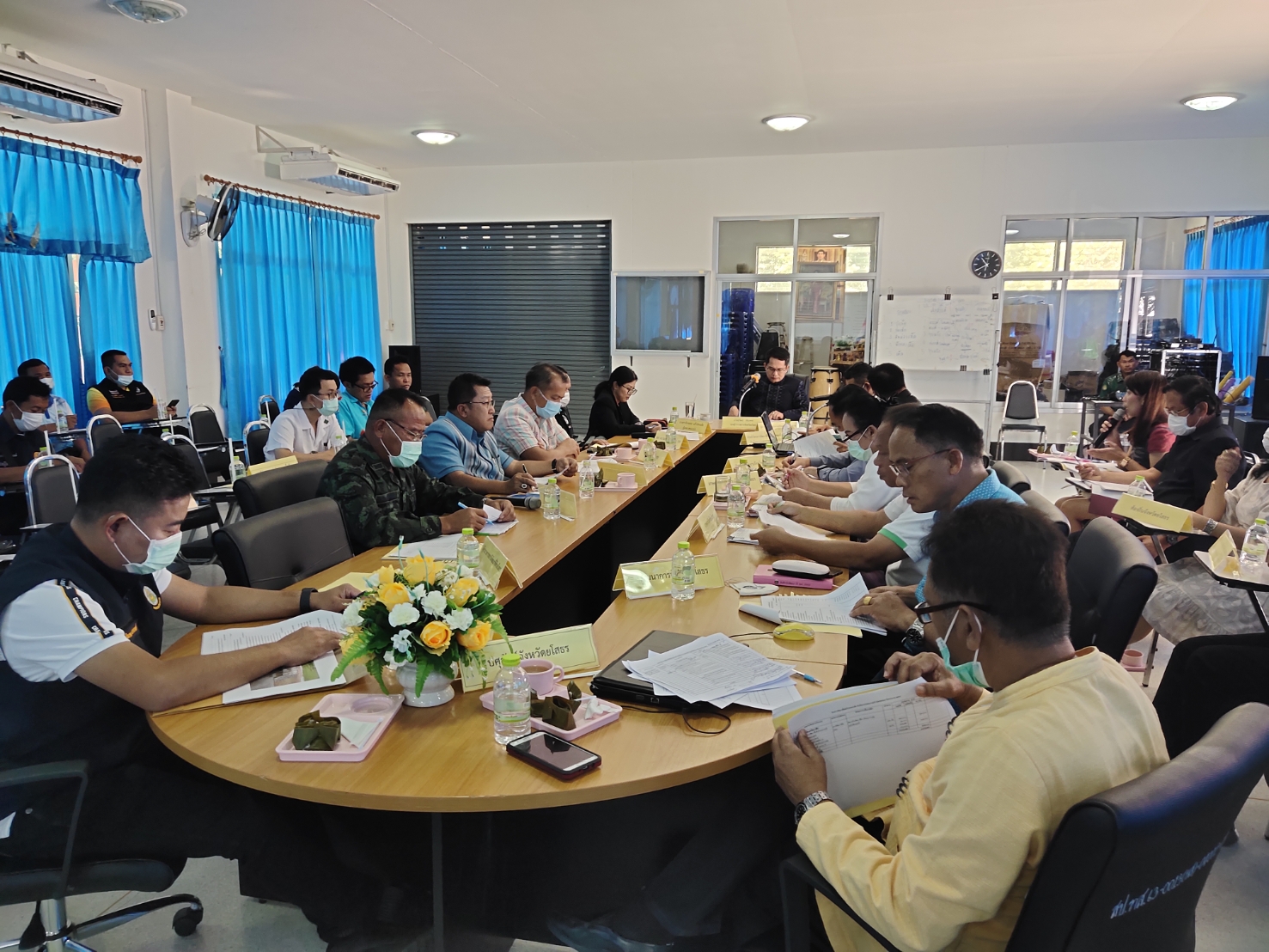 พจ.ยโสธร ร่วมประชุมคณะทำงานโครงการพัฒนาพื้นที่บริเวณ              หนองอึ่ง อันเนื่องมาจากพระราชดำริ จังหวัดยโสธร ครั้งที่ 1/2563