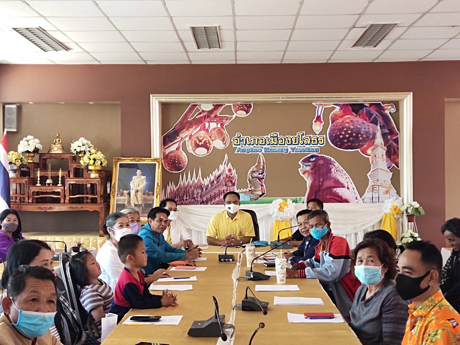 พช.ยโสธร  ประชุมงาน OTOP CITY 2020 ครั้งที่ 1/2563