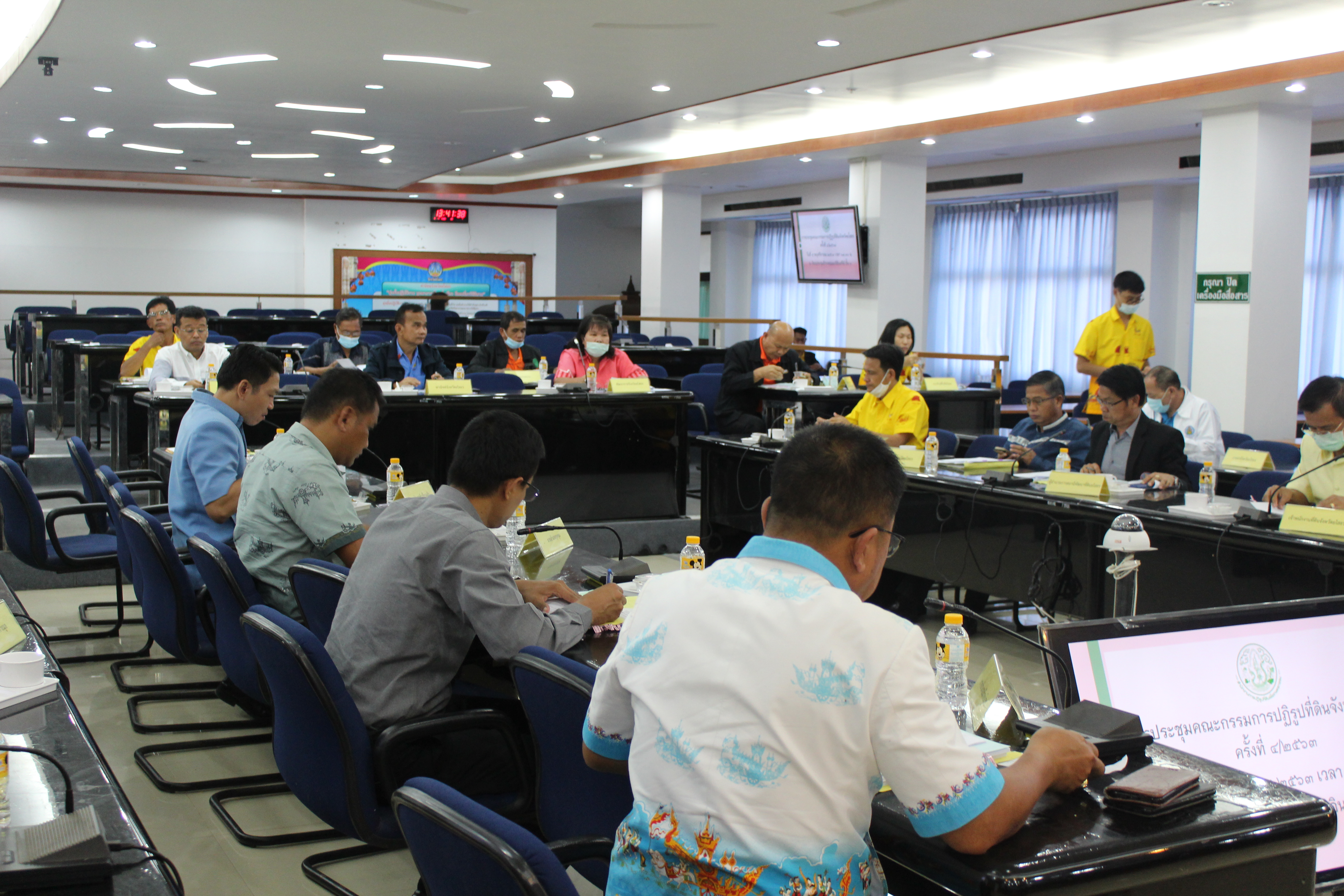 พช.ยโสธร ร่วมประชุมคณะกรรมการปฏิรูปที่ดินจังหวัดยโสธร  ครั้งที่ 4/2563