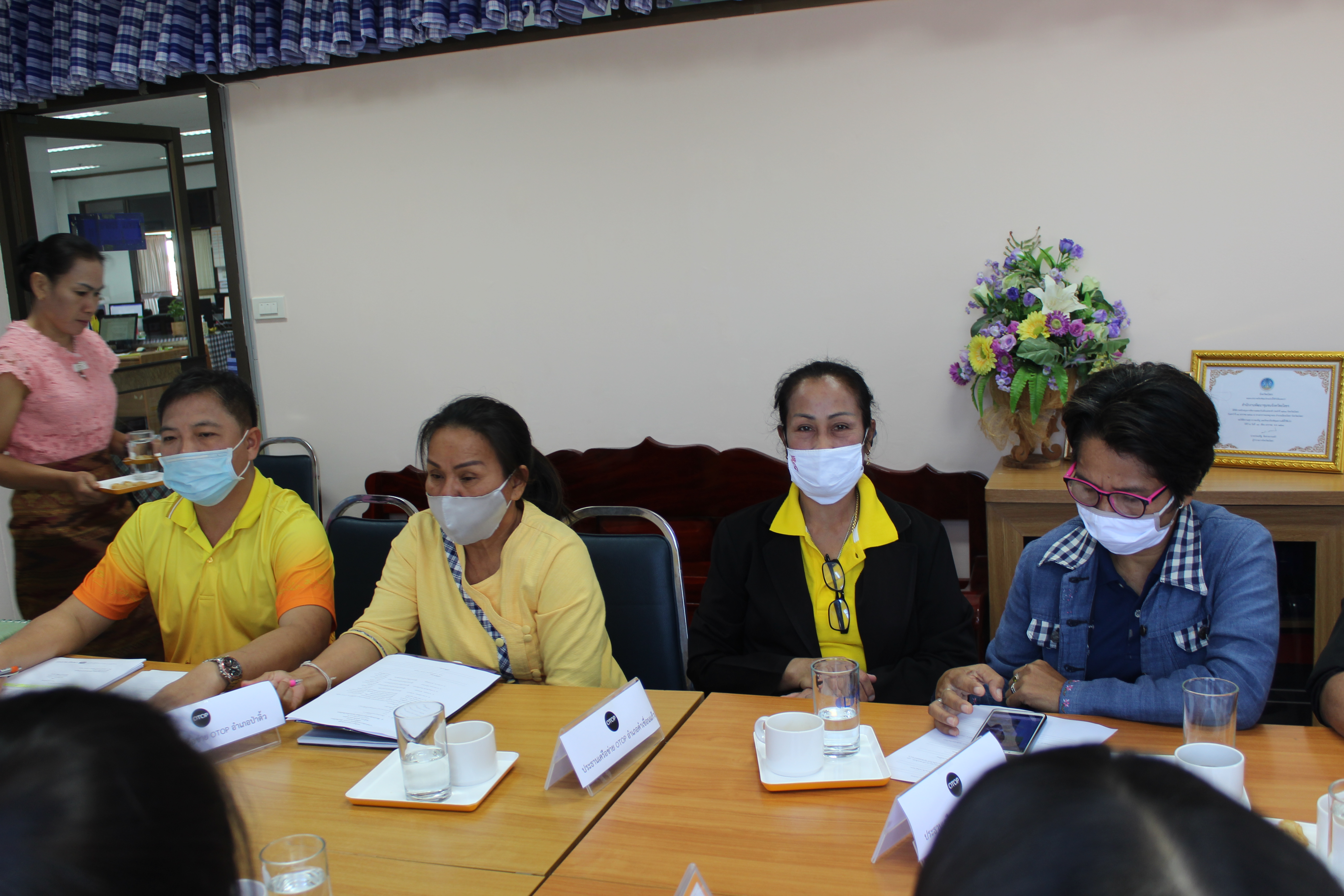 พช.ยโสธร ประชุมการดำเนินงานเครือข่าย OTOP  จังหวัดยโสธร ครั้งที่ 1/2563