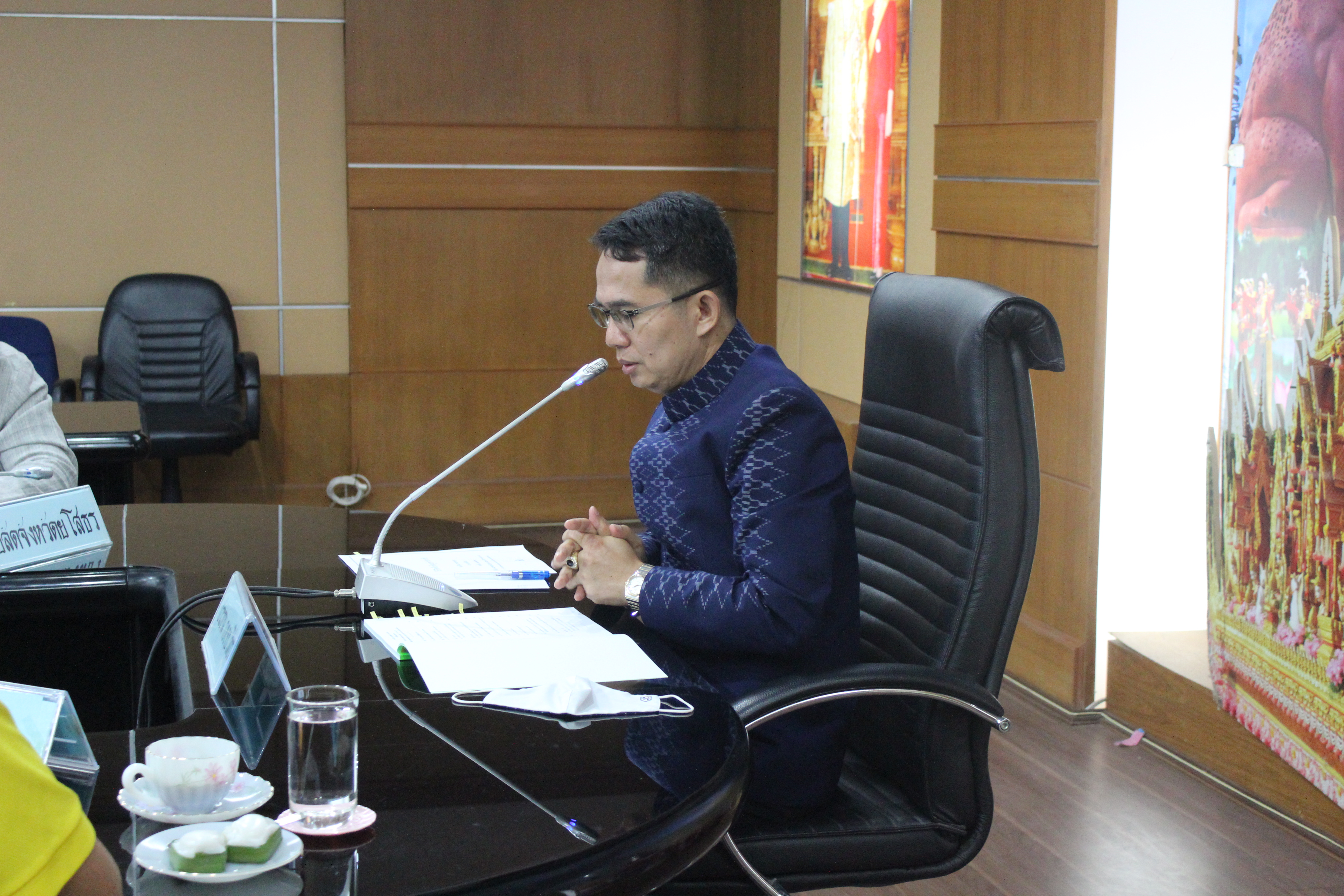 พจ.ยโสธร ประชุมคณะกรรมการพนักงานเทศบาลจังหวัดยโสธร (ก.ท.จ.ยโสธร) ครั้งที่ 12/2563