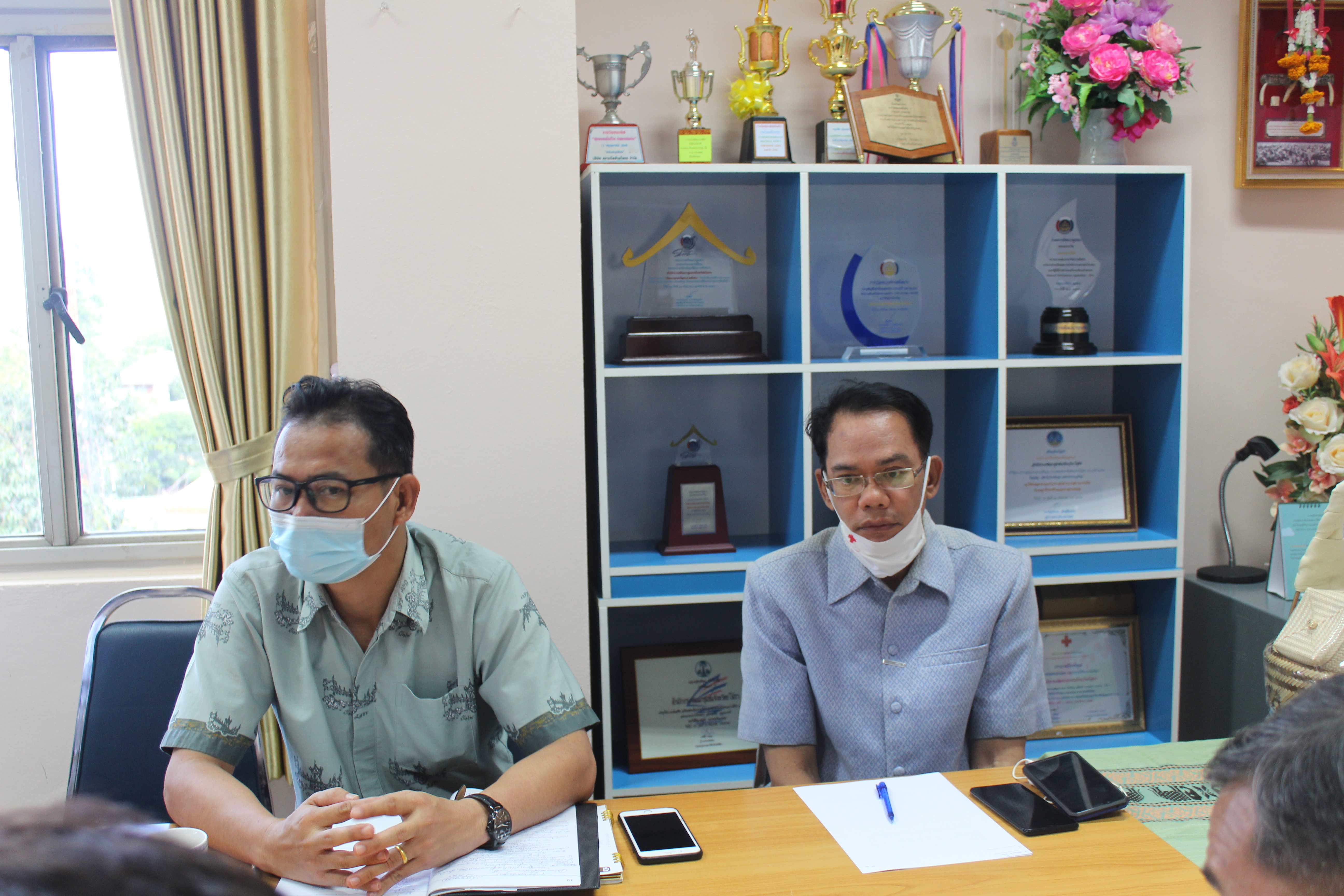 พช.ยโสธร ร่วมประชุมชี้แจงการขับเคลื่อนโครงการพัฒนาพื้นที่ต้นแบบ การพัฒนาคุณภาพชีวิตตามหลักทฤษฎีใหม่ประยุกต์สู่ “โคก หนอง นา โมเดล” ผ่านระบบวีดีโอทางไกล (Video Conference)