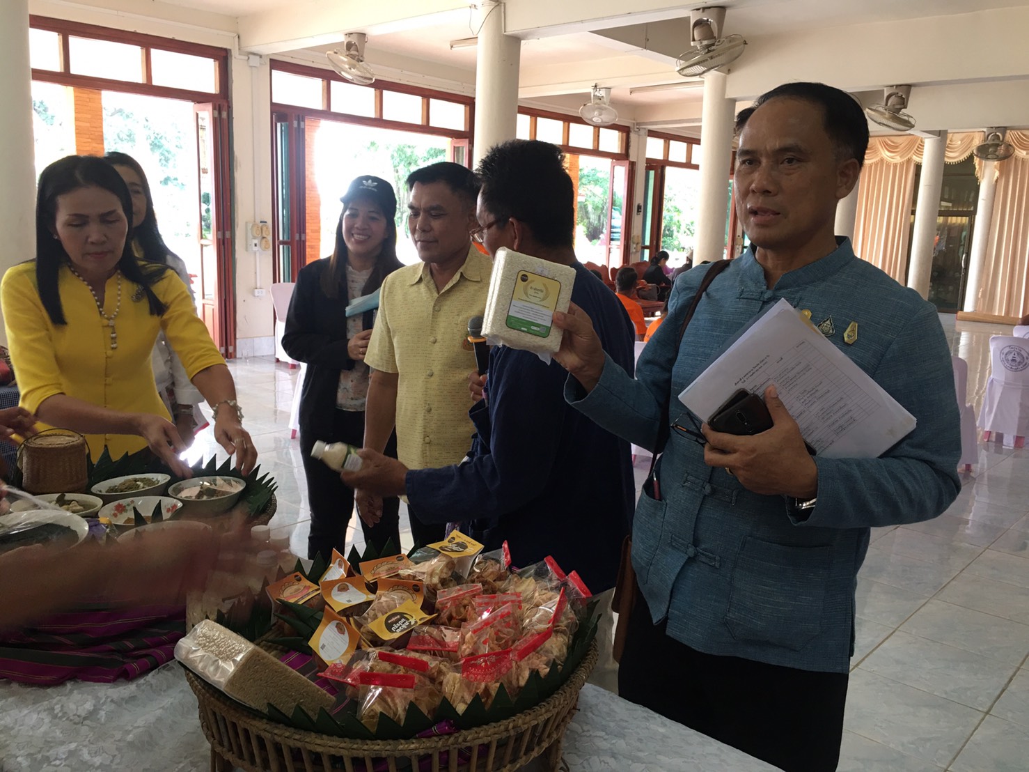 พจ.ยโสธร ร่วมประชุมและลงพื้นที่ตรวจประเมินโฮมสเตย์ไทย  ประจำปีงบประมาณ 2563
