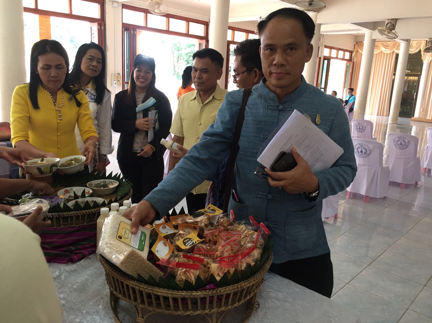 พจ.ยโสธร ร่วมประชุมและลงพื้นที่ตรวจประเมินโฮมสเตย์ไทย  ประจำปีงบประมาณ 2563