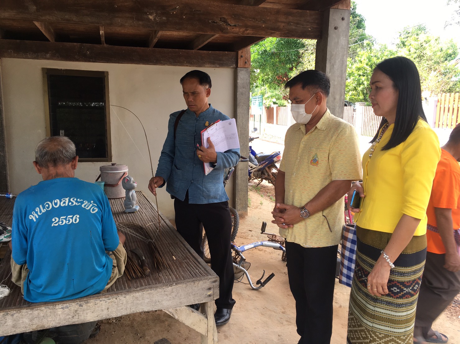 พจ.ยโสธร ร่วมประชุมและลงพื้นที่ตรวจประเมินโฮมสเตย์ไทย  ประจำปีงบประมาณ 2563
