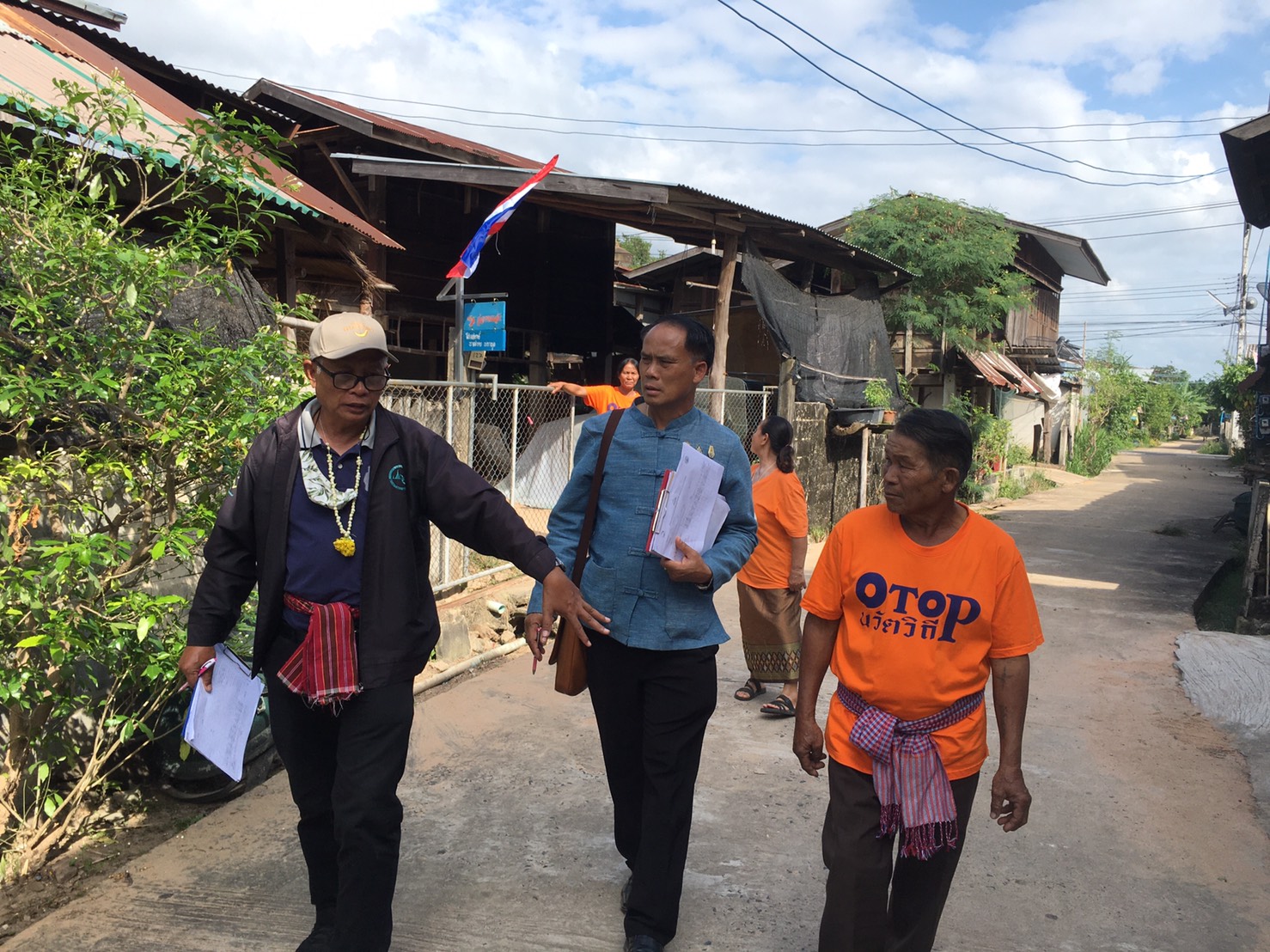 พจ.ยโสธร ร่วมประชุมและลงพื้นที่ตรวจประเมินโฮมสเตย์ไทย  ประจำปีงบประมาณ 2563