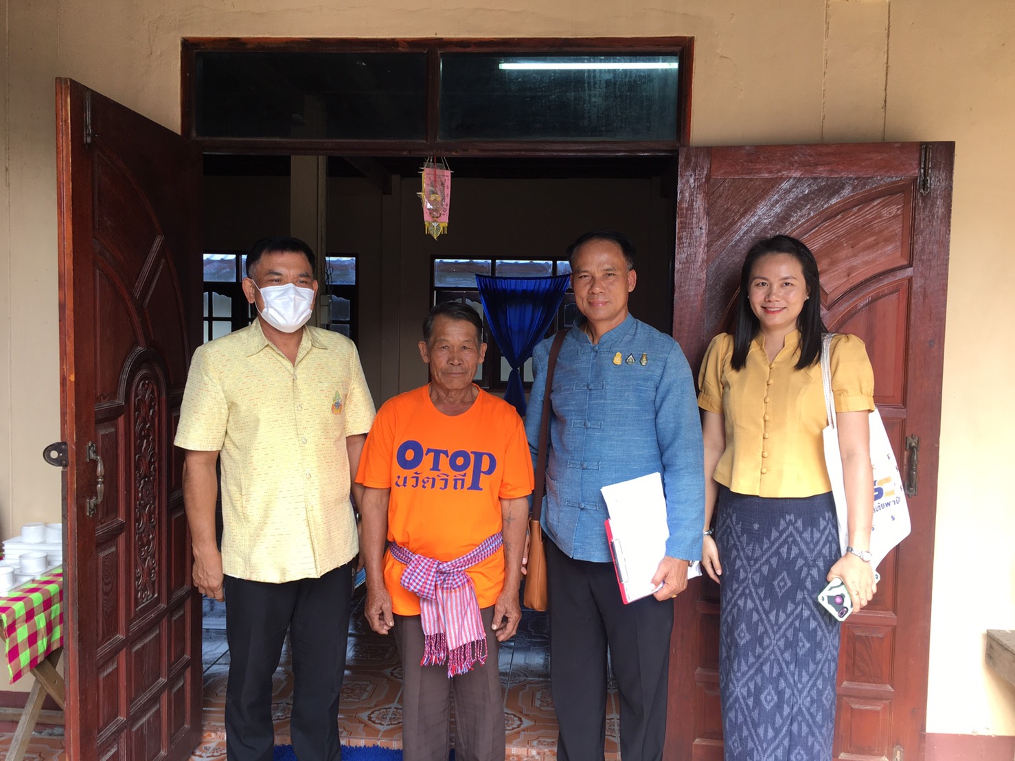 พจ.ยโสธร ร่วมประชุมและลงพื้นที่ตรวจประเมินโฮมสเตย์ไทย  ประจำปีงบประมาณ 2563