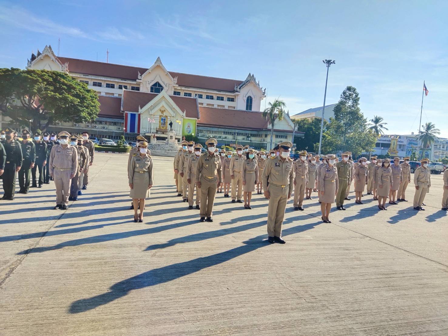 พจ.ยโสธร  ร่วมกิจกรรมเทิดทูนสถาบันหลักสำคัญของชาติจังหวัดยโสธร