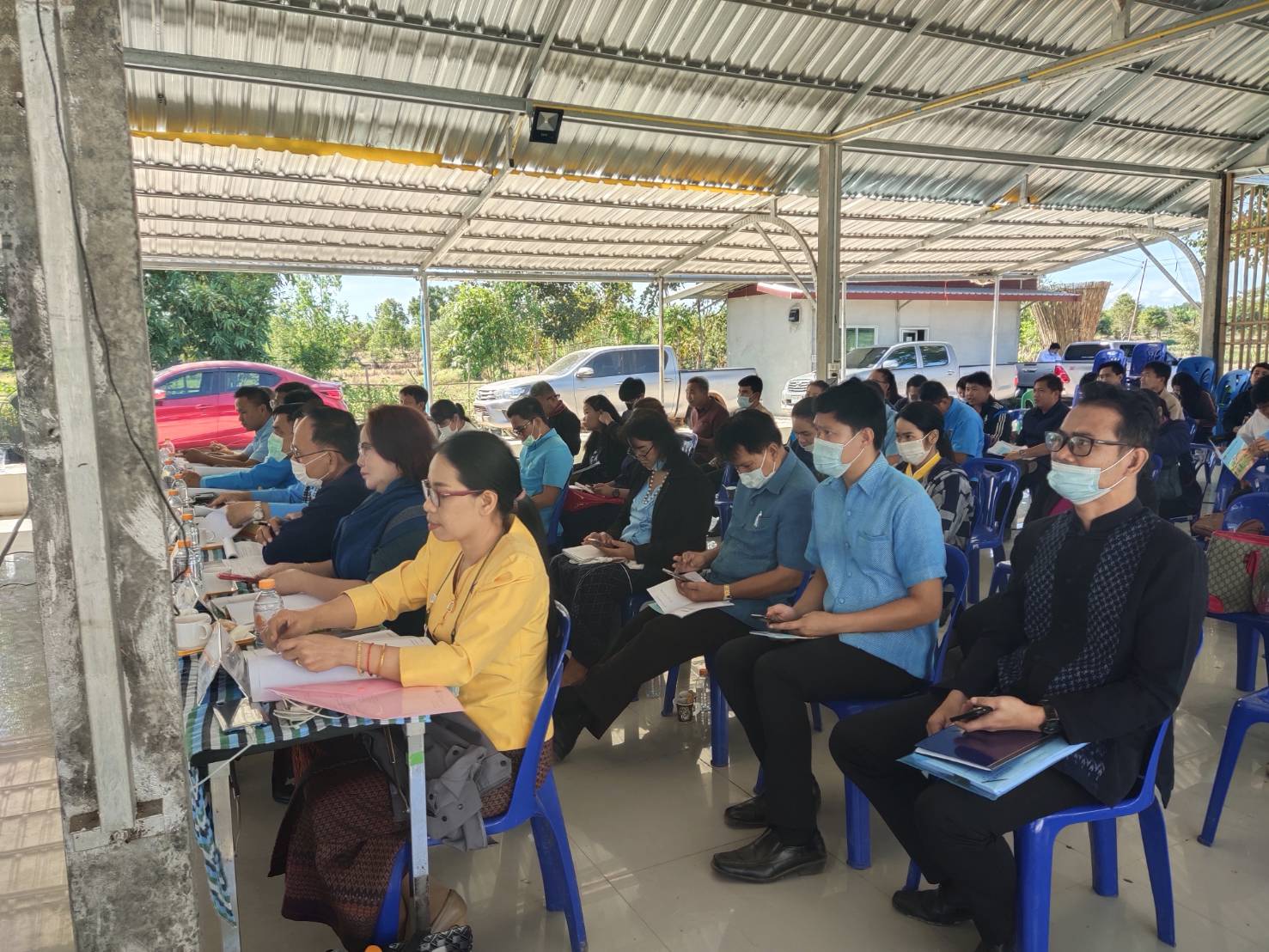 พจ.ยโสธร เป็นประธานการประชุมผู้บริหารสำนักงานพัฒนาชุมชนจังหวัดยโสธร ครั้งที่ 11/2563 ประจำเดือนธันวาคม 2563