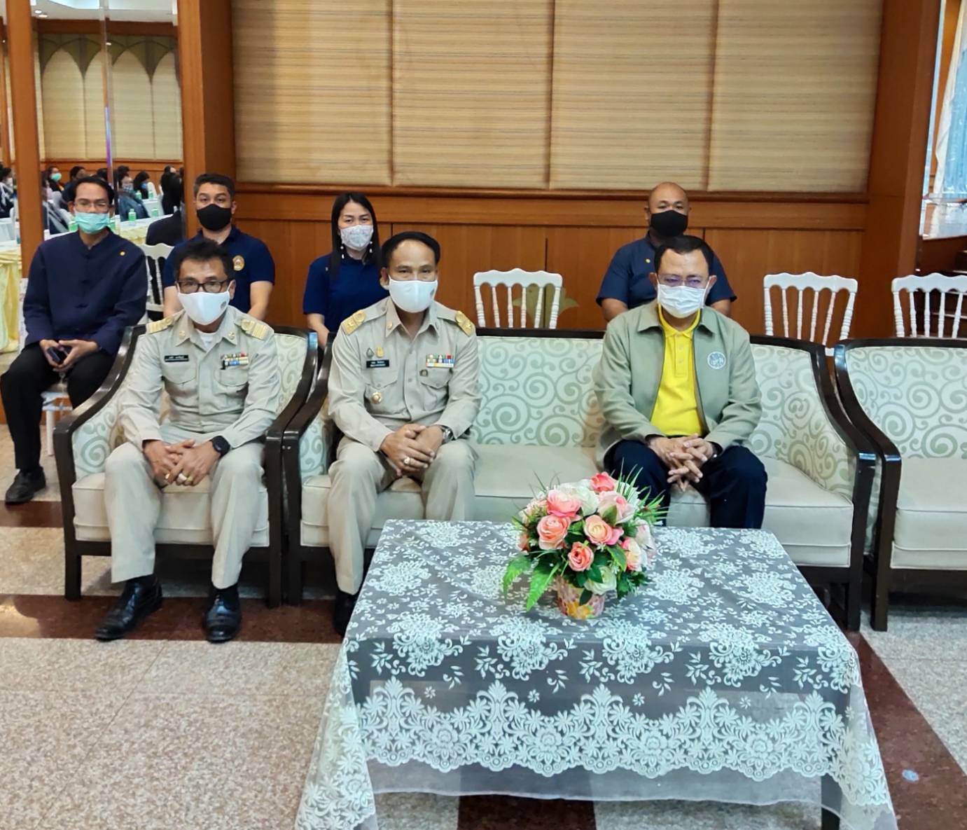 พช.ยโสธร จัดโครงการพัฒนาด้านการท่องงเที่ยวและบริการ กิจกรรมหลัก ยกระดับมาตรฐานสินค้าและบริการด้านการท่องเที่ยว และการค้าสู่สากล กิจกรรมย่อยพัฒนาผู้ประกอบการ OTOP ภายใต้แผนปฏิบัติราชการจังหวัด ประจำปีงบประมาณ พ.ศ. 2564