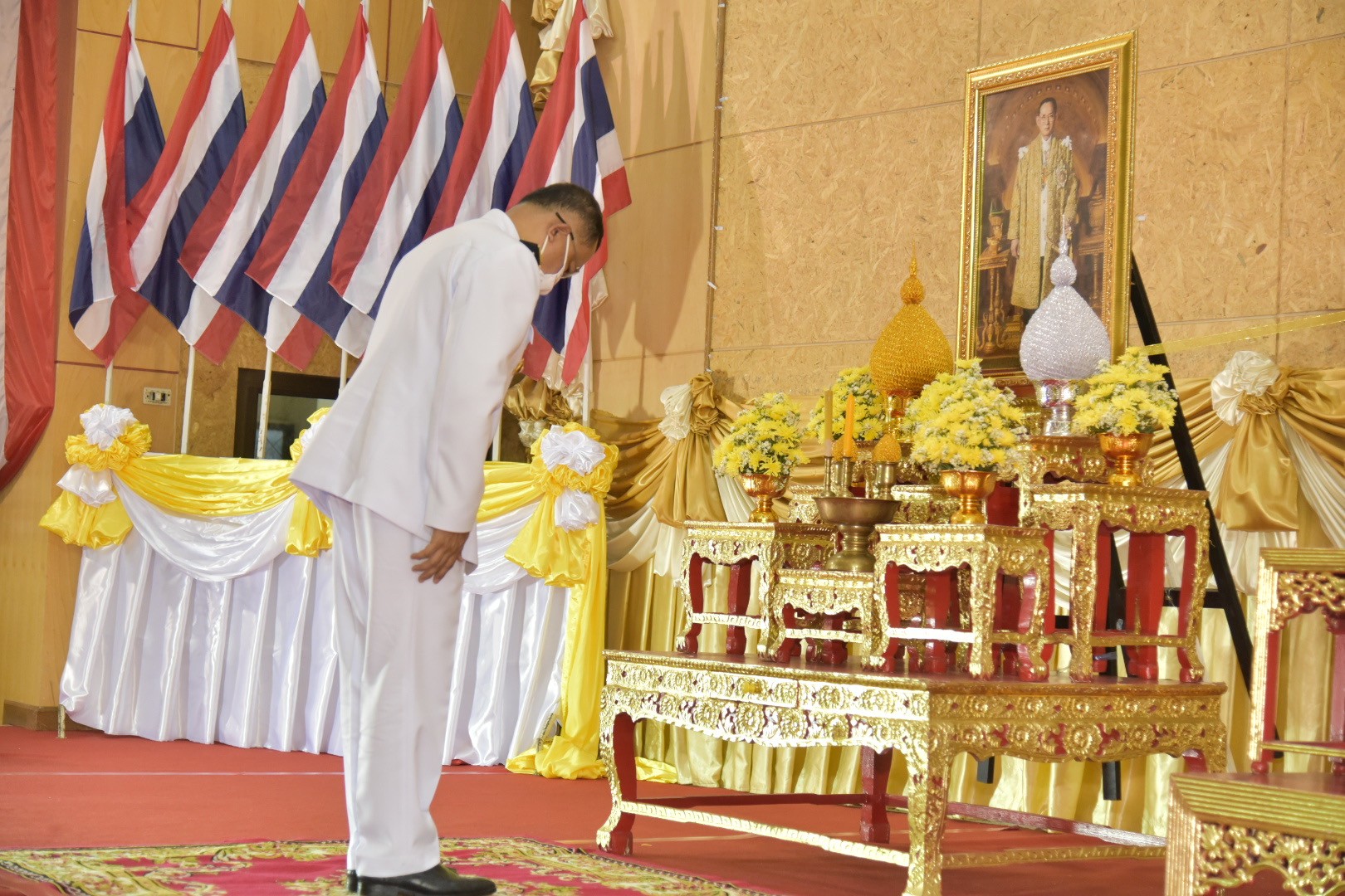 พช.ยโสธร ร่วมพิธีมหามงคลรวมศาสนา 3 ธันวาคม 2563 รวมใจภักดิ์  น้อมรำลึกถึงพระมหากรุณาธิคุณ “พ่อแห่งแผ่นดิน” จังหวัดยโสธร