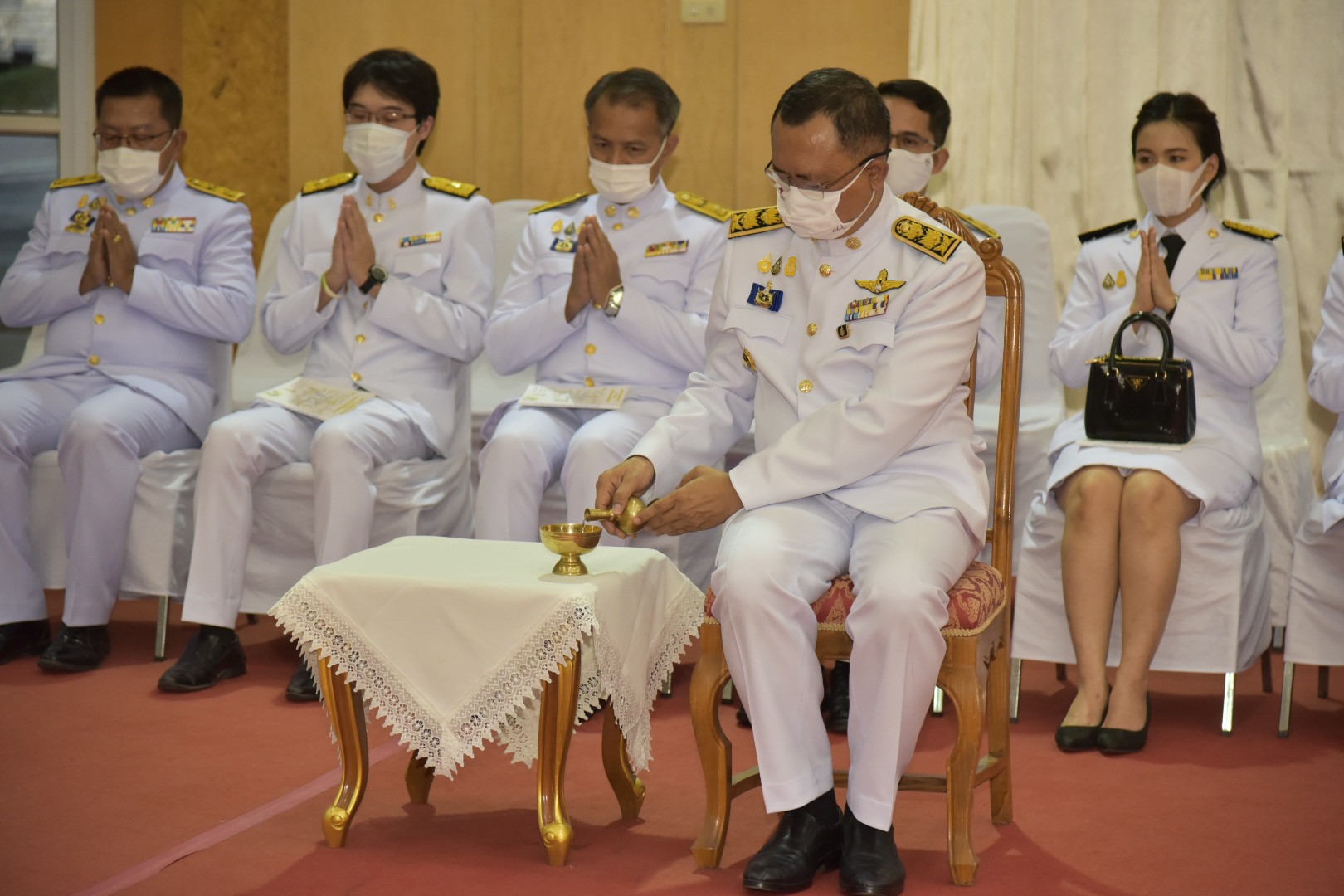 พช.ยโสธร ร่วมพิธีมหามงคลรวมศาสนา 3 ธันวาคม 2563 รวมใจภักดิ์  น้อมรำลึกถึงพระมหากรุณาธิคุณ “พ่อแห่งแผ่นดิน” จังหวัดยโสธร