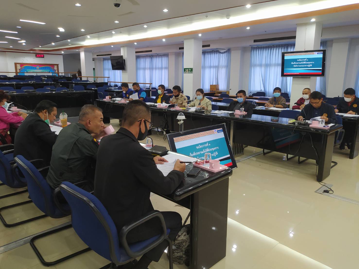 พช.ยโสธร ร่วมประชุมคณะทำงานโต๊ะข่าวเพื่อเฝ้าระวังปัญหา ยาเสพติดระดับพื้นที่จังหวัดยโสธร ครั้งที่ 3/2564