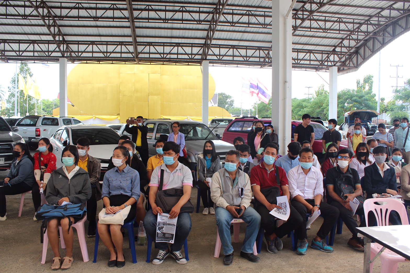 พช.ยโสธร ปฐมนิเทศลูกจ้างเหมาบริการ ปฎิบัติภารกิจตามโครงการพัฒนาพื้นที่ต้นแบบ การพัฒนาคุณภาพชีวิตตามหลักทฤษฎีใหม่  ประยุกต์สู่ “ โคก หนองนา โมเดล ”