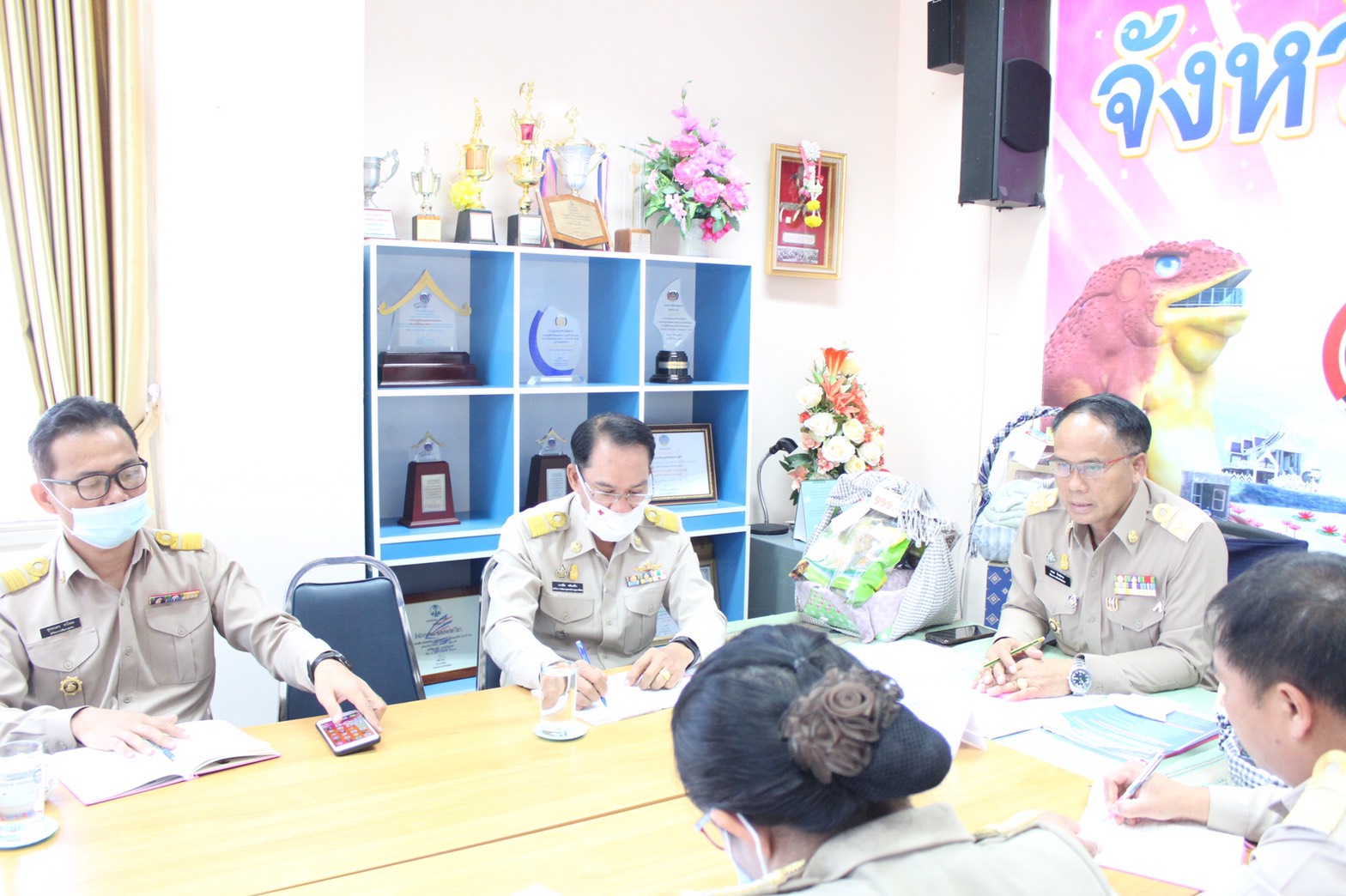 พช.ยโสธร ประชุมกลุ่มงานเพื่อขับเคลื่อนการดำเนินงาน ปีงบประมาณ พ.ศ. 2564