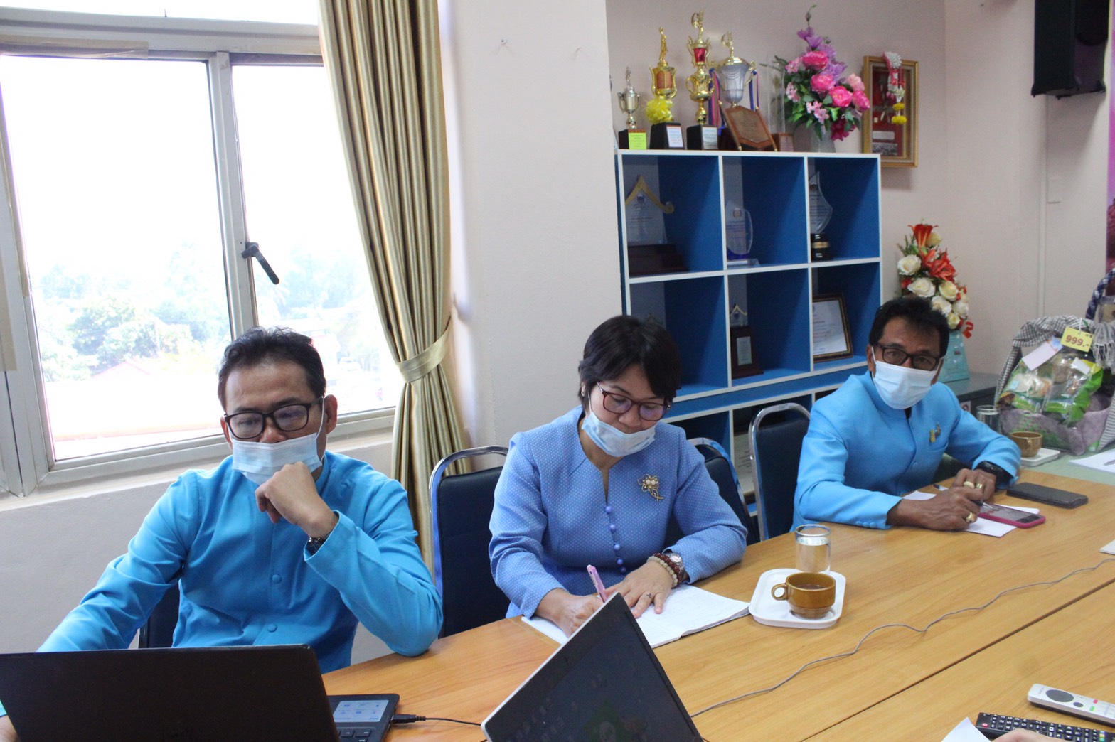 พช.ยโสธร ร่วมฝึกอบรมการใช้งานโปรแกรมสำรวจพื้นที่เพื่อการออกแบบพื้นที่ต้นแบบการพัฒนาคุณภาพชีวิตตามหลักทฤษฏีใหม่ของพระบาทสมเด็จพระเจ้าอยู่หัว รัชกาลที่ 9 ประยุกต์สู่ “โคก หนอง นา โมเดล”