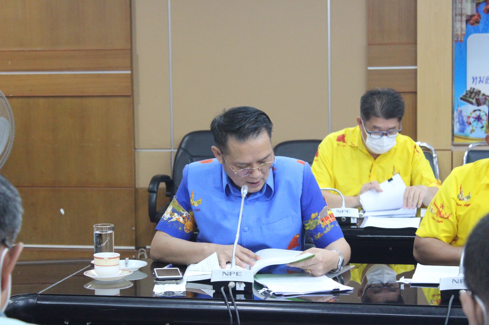 พจ.ยโสธร ร่วมประชุมคัดเลือกกรรมการผู้ทรงคุณวุฒิในคณะกรรมการพนักงานเทศบาลจังหวัดยโสธร (ก.ท.จ.ยโสธร) และ ก.อบต.