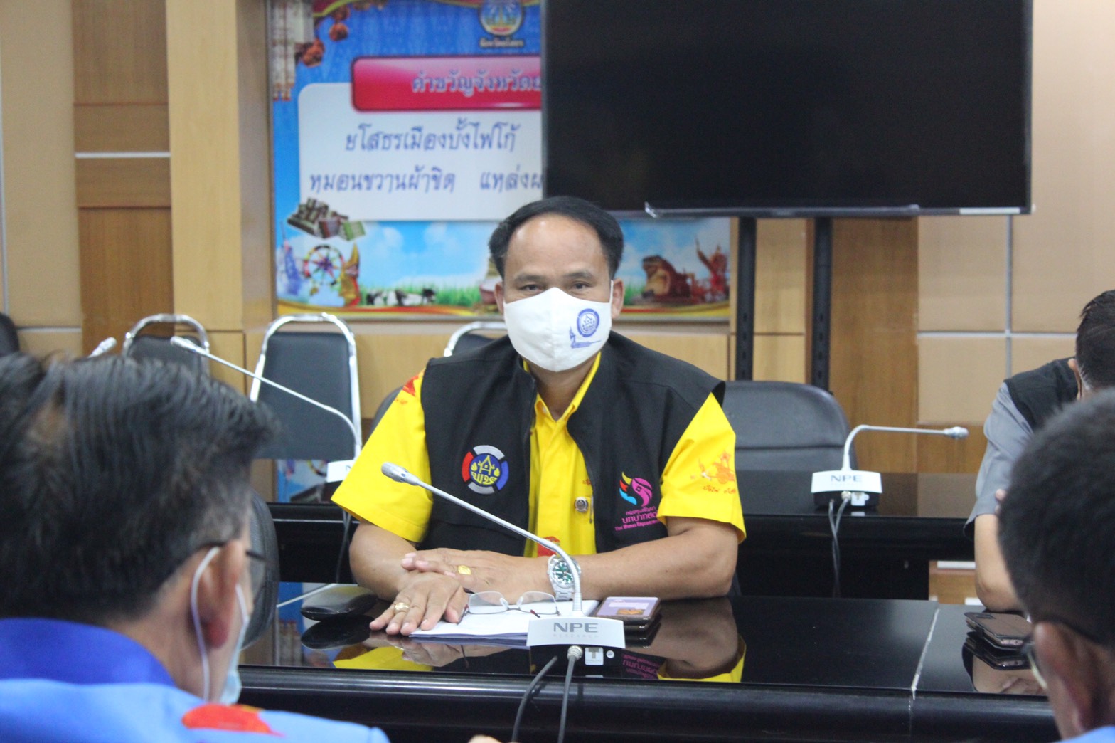 พจ.ยโสธร ร่วมประชุมคัดเลือกกรรมการผู้ทรงคุณวุฒิในคณะกรรมการพนักงานเทศบาลจังหวัดยโสธร (ก.ท.จ.ยโสธร) และ ก.อบต.