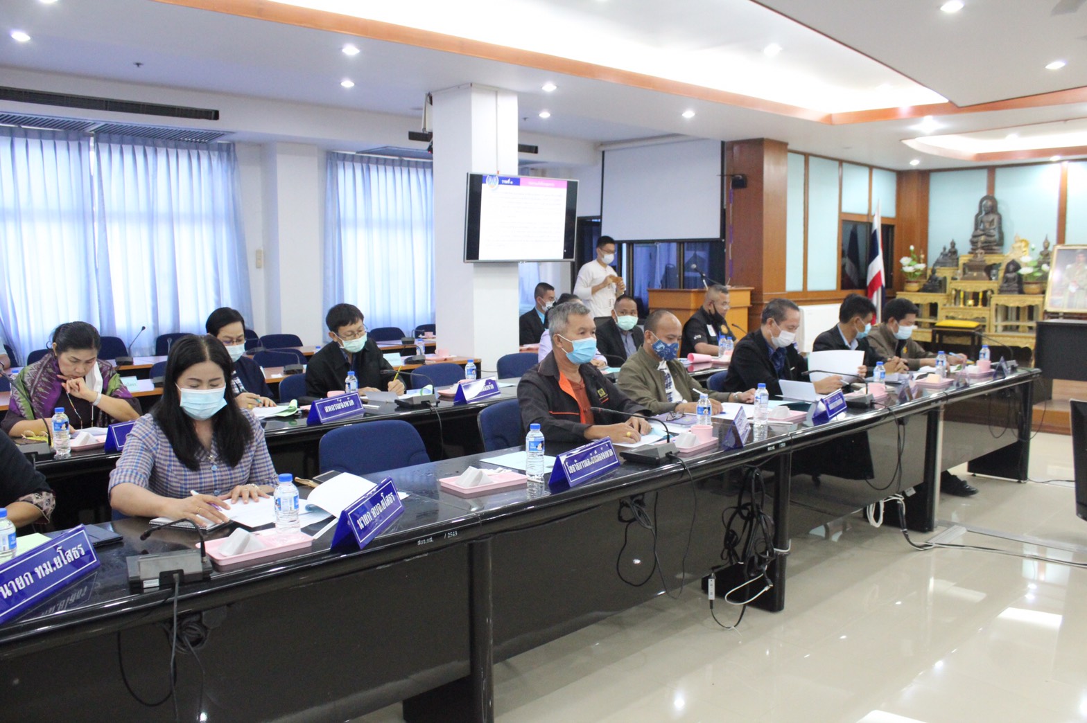 พช.ยโสธร ร่วมประชุมติดตามเร่งรัดผลการดำเนินงานของ ศูนย์ดำรงธรรมจังหวัดยโสธร ประจำปีงบประมาณ พ.ศ. 2564  ครั้งที่ 1 (ประจำเดือนตุลาคม – พฤศจิกายน 2563)