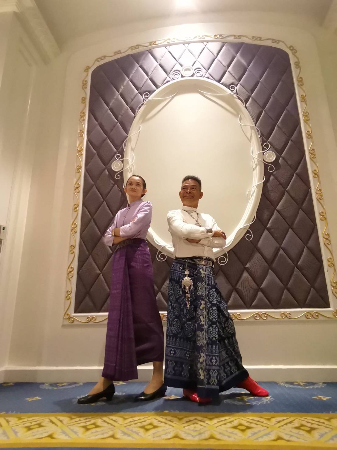 พช.ยโสธร ร่วมพิธีเปิดงานกาล่าไนท์  สืบสานภูมิปัญญา OTOP ผ้าไทย