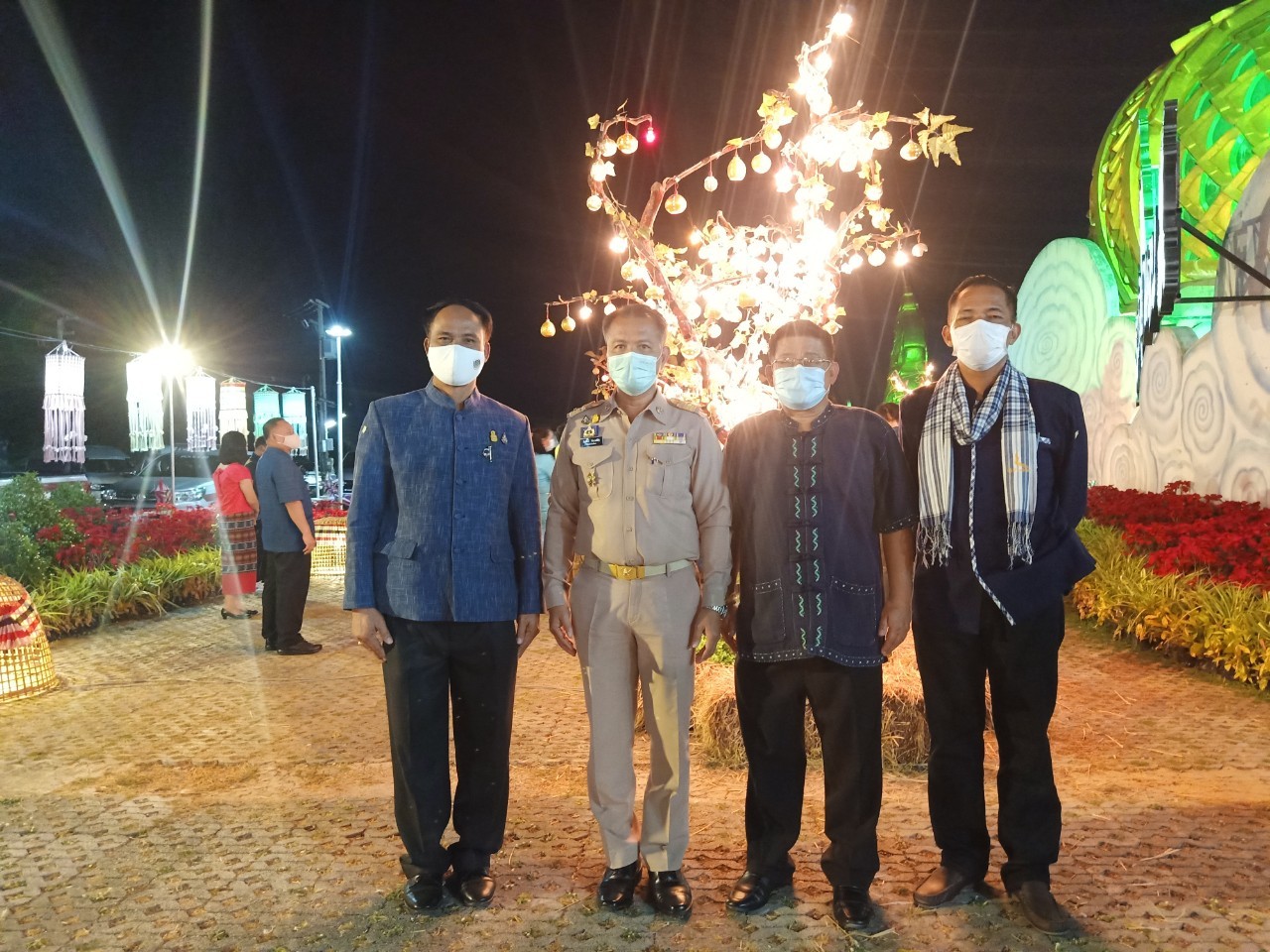 พจ.ยโสธร ร่วมพิธีเปิดโครงการประชาสัมพันธ์ส่งเสริมการท่องเที่ยว ในเขตพื้นที่จังหวัดยโสธร