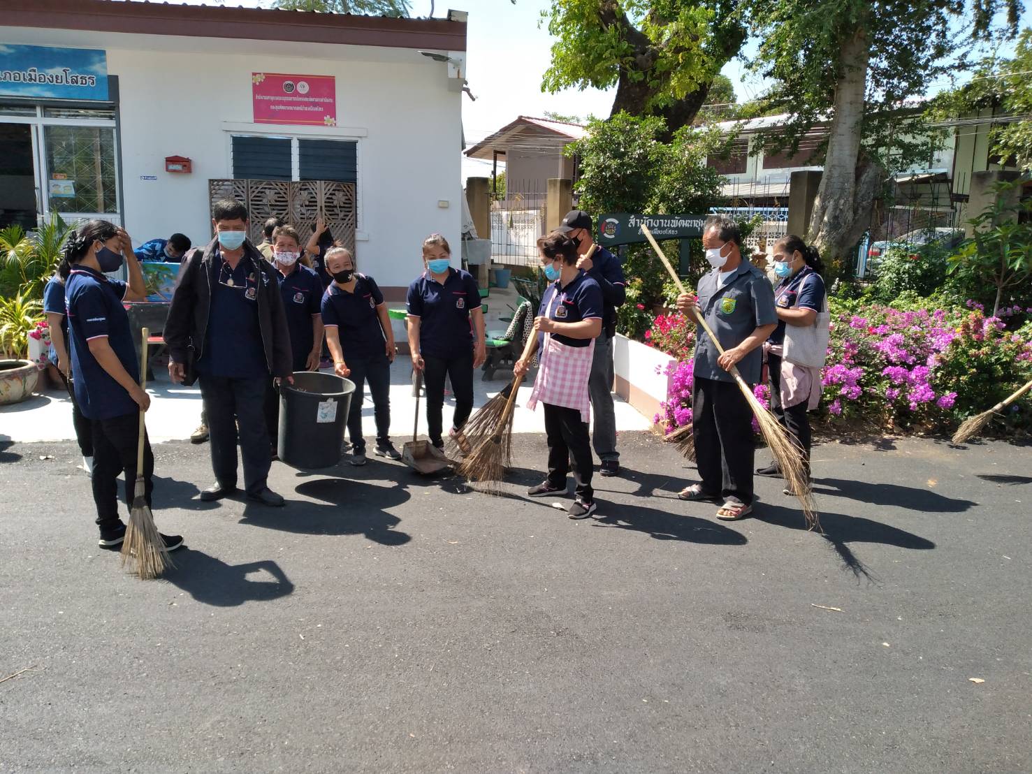 พช.ยโสธร ร่วมกิจกรรมเนื่องในวาระครบรอบ 52 ปี  ผู้นำอาสาพัฒนาชุมชน 28 มกราคม 2564