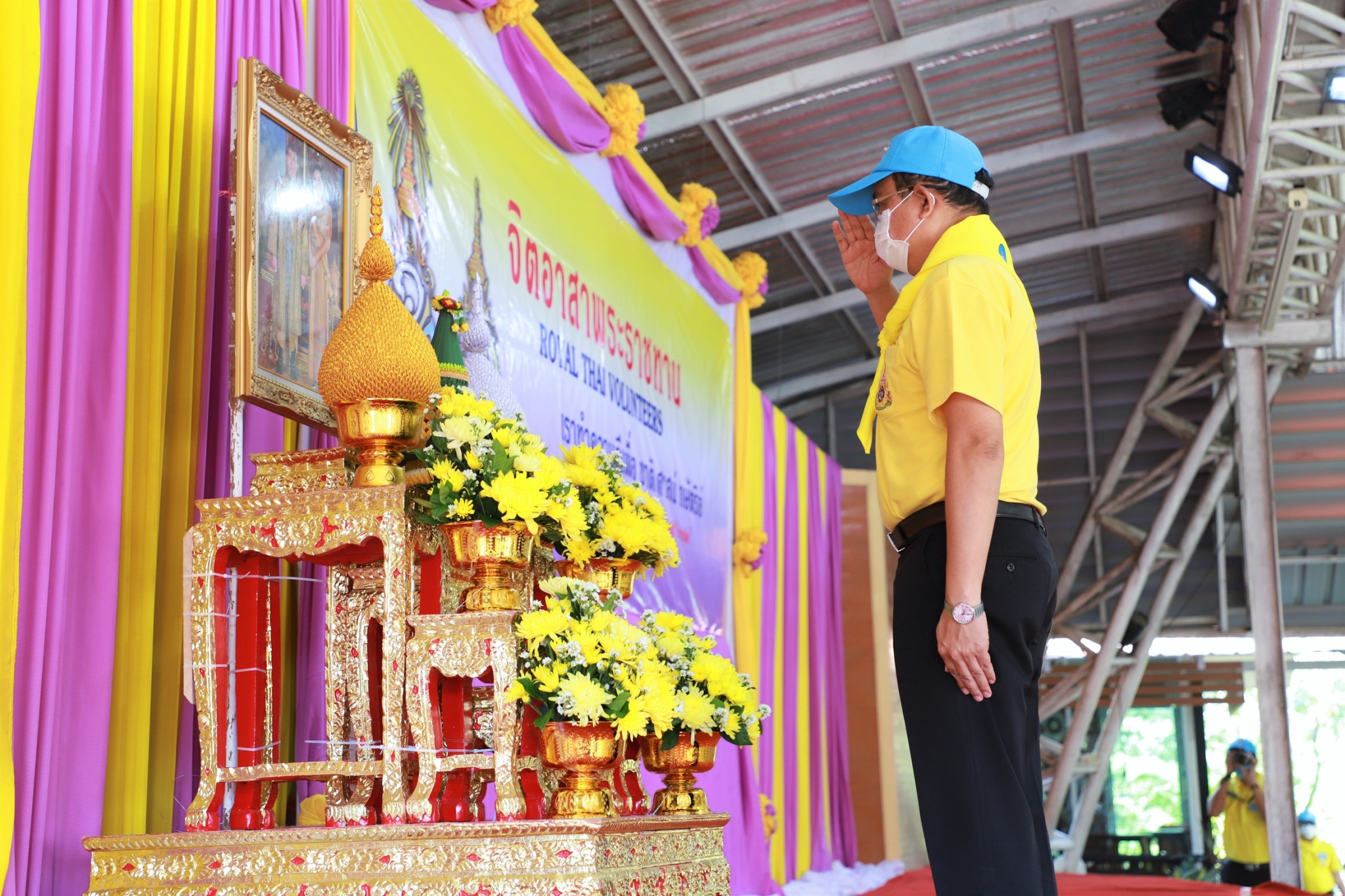 พจ.ยโสธร ร่วมกิจกรรมจิตอาสาพัฒนา ดูแล บำรุง รักษาถนน โครงการ  “1 จังหวัด 1 ถนนเฉลิมพระเกียรติ” เนื่องในวันสมเด็จพระนเรศวรมหาราช