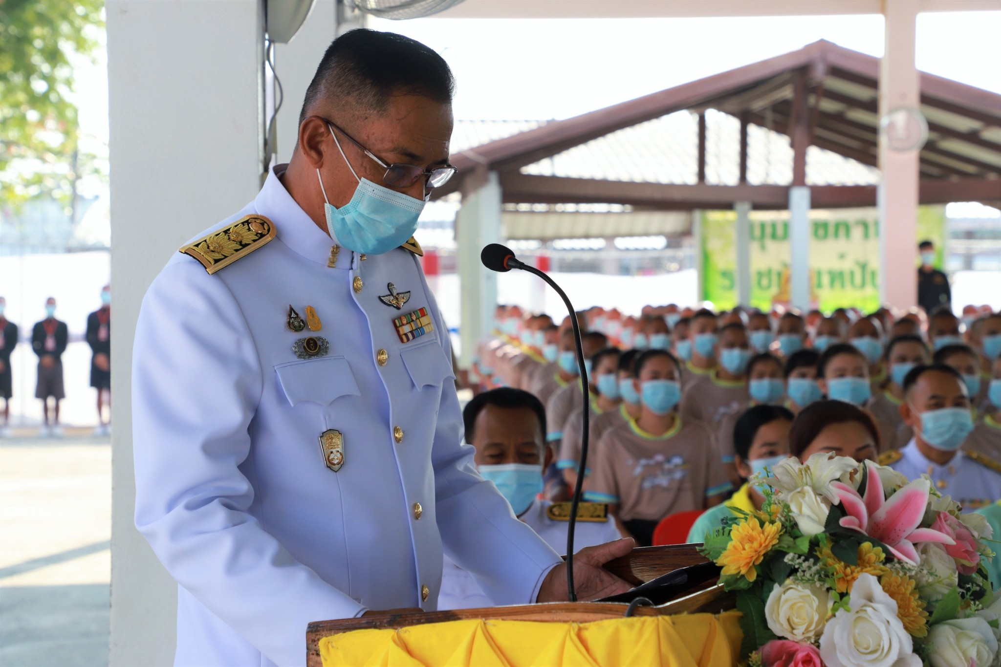 พจ.ยโสธร ร่วมเป็นเกียรติในพิธีปิดการอบรมผู้ต้องขังตามโครงการพระราชทานในพระบาทสมเด็จพระวชิรเกล้าเจ้าอยู่หัว  “โคกหนองนาแห่งน้ำใจและความหวัง กรมราชทัณฑ์” รุ่นที่ 2/2