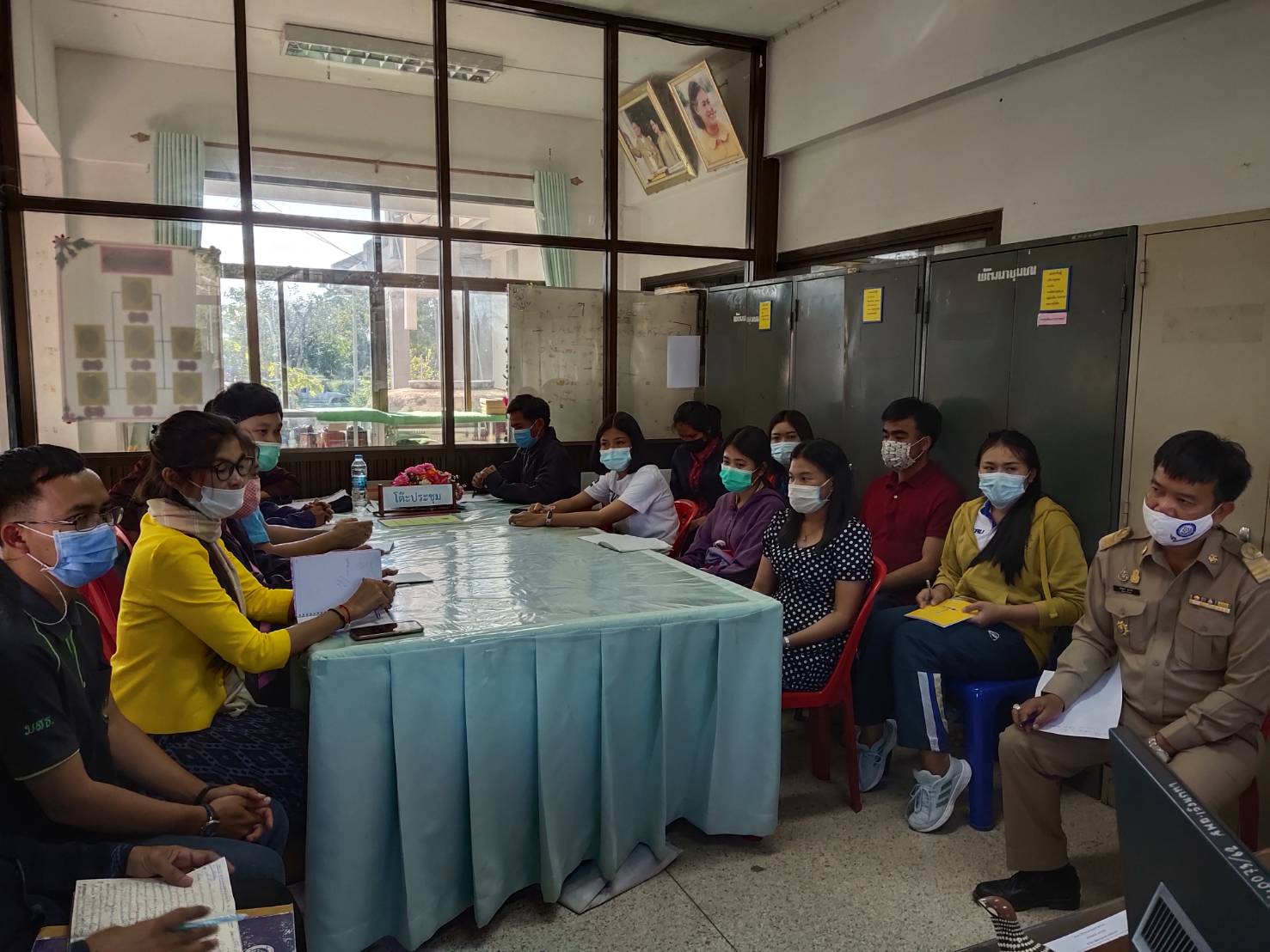 พจ.ยโสธร ลงพื้นที่อำเภอเลิงนกทา เพื่อติดตามการดำเนินงานและร่วมพบปะ ให้คำแนะนำ ในการขับเคลื่อนโครงการ “โคก หนอง นา โมเดล”