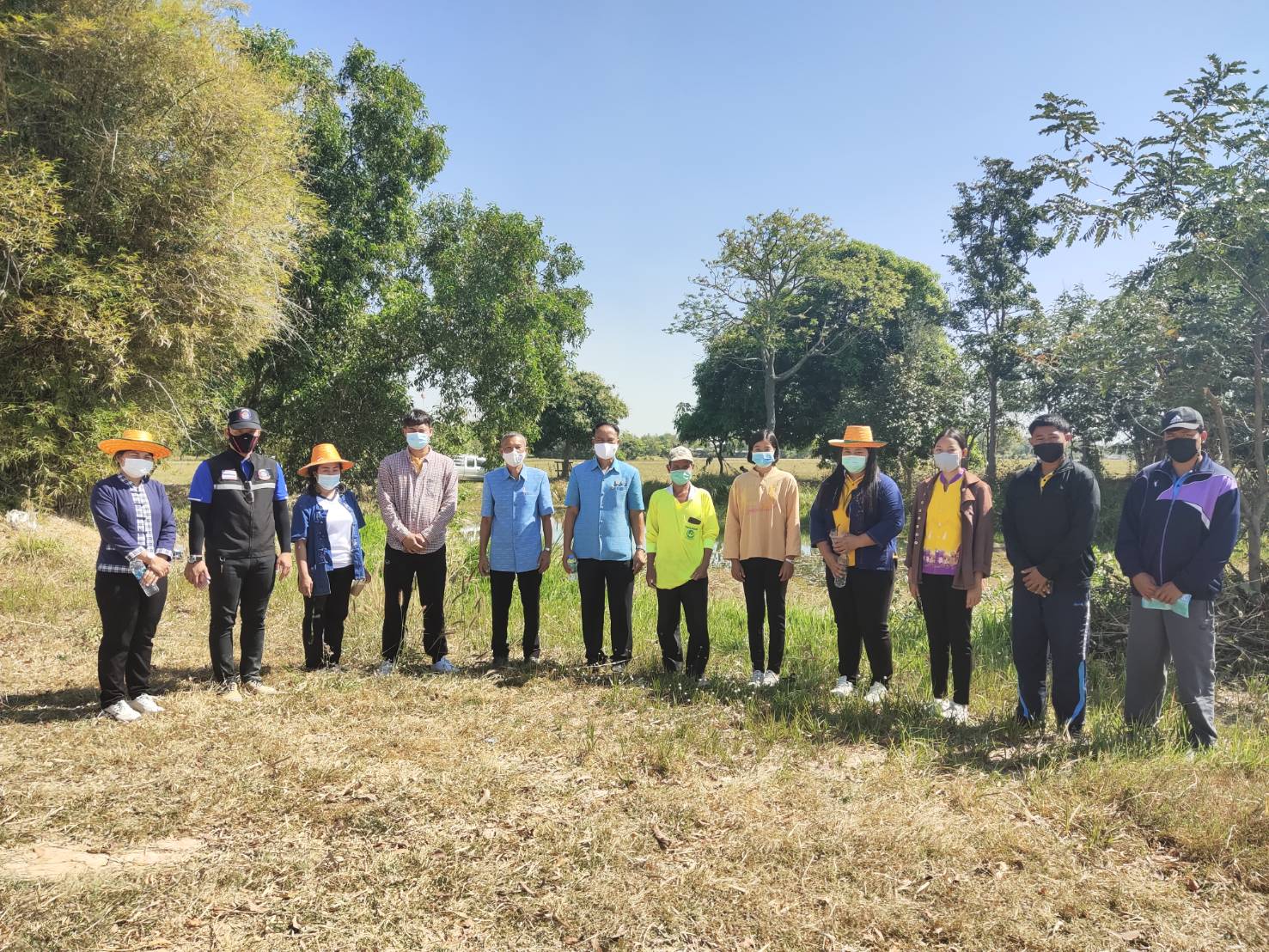 พจ.ยโสธร ลงพื้นที่อำเภอค้อวัง เพื่อติดตามการดำเนินงานและร่วม พบปะ ให้คำแนะนำ ในการขับเคลื่อนโครงการ “โคก หนอง นา โมเดล”