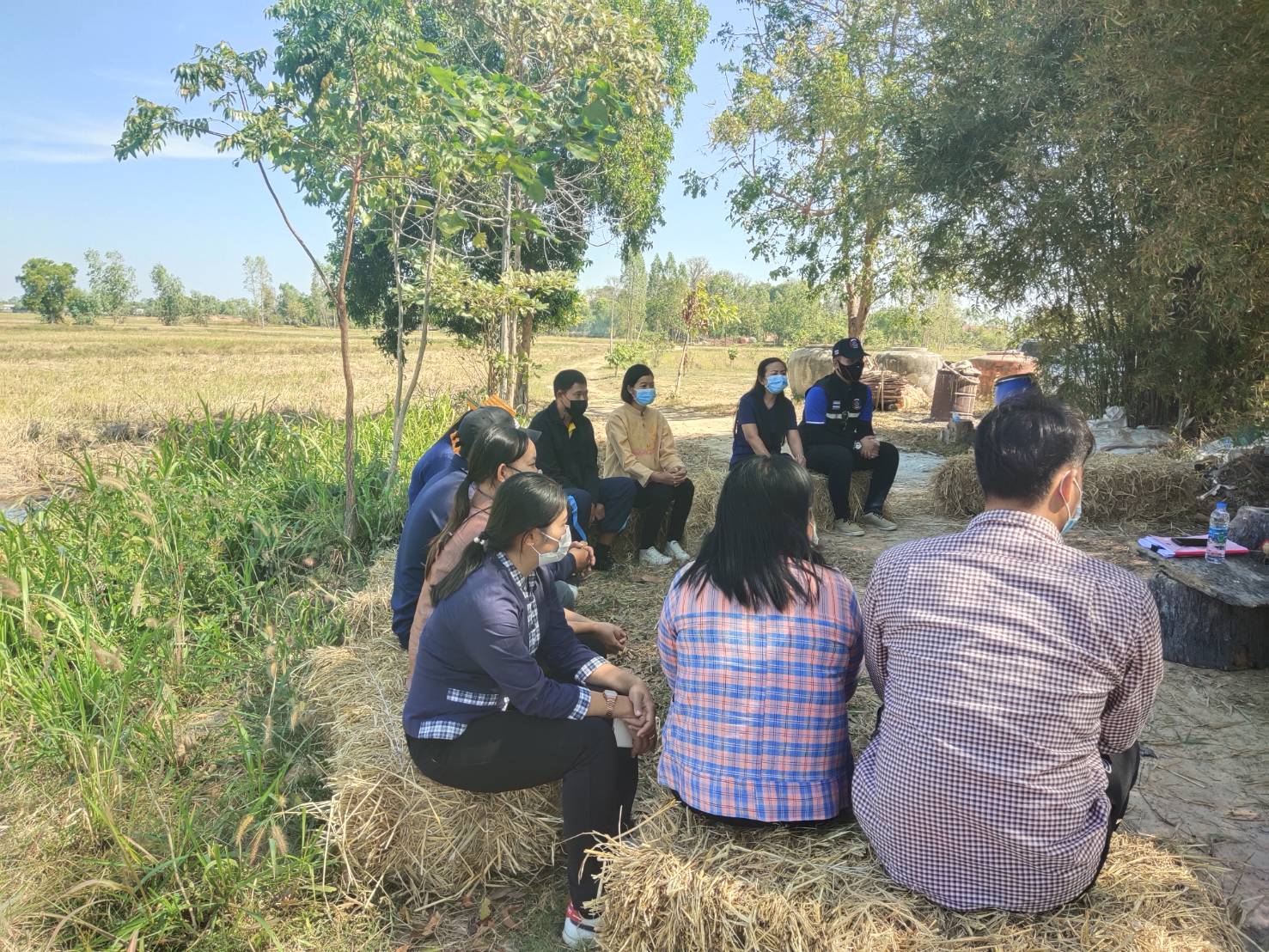 พจ.ยโสธร ลงพื้นที่อำเภอค้อวัง เพื่อติดตามการดำเนินงานและร่วม พบปะ ให้คำแนะนำ ในการขับเคลื่อนโครงการ “โคก หนอง นา โมเดล”