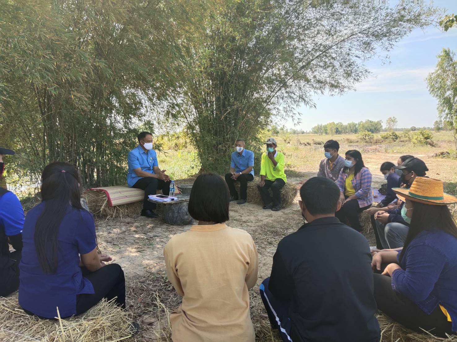 พจ.ยโสธร ลงพื้นที่อำเภอค้อวัง เพื่อติดตามการดำเนินงานและร่วม พบปะ ให้คำแนะนำ ในการขับเคลื่อนโครงการ “โคก หนอง นา โมเดล”