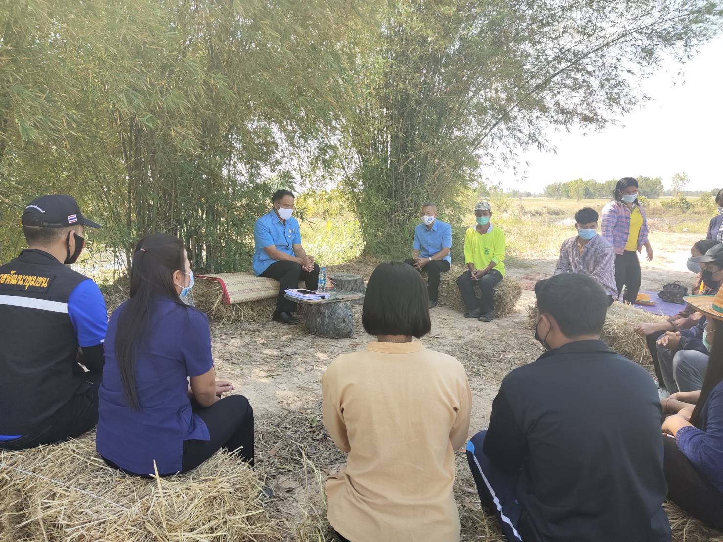 พจ.ยโสธร ลงพื้นที่อำเภอค้อวัง เพื่อติดตามการดำเนินงานและร่วม พบปะ ให้คำแนะนำ ในการขับเคลื่อนโครงการ “โคก หนอง นา โมเดล”