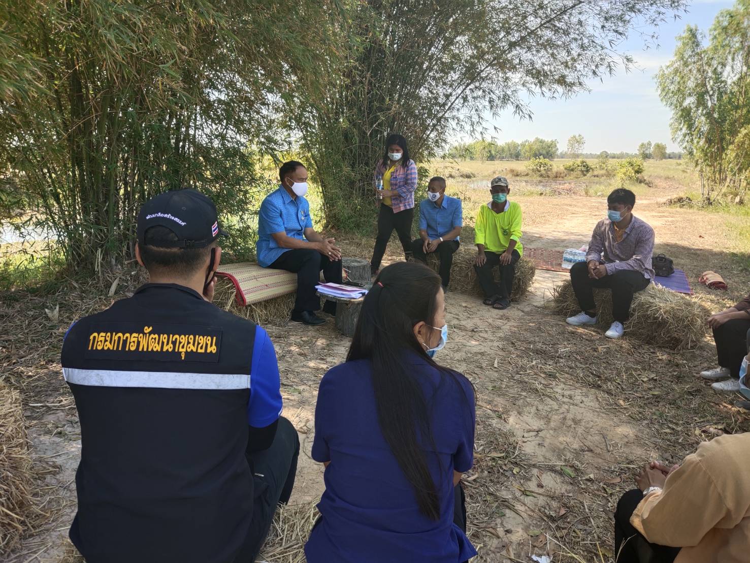 พจ.ยโสธร ลงพื้นที่อำเภอค้อวัง เพื่อติดตามการดำเนินงานและร่วม พบปะ ให้คำแนะนำ ในการขับเคลื่อนโครงการ “โคก หนอง นา โมเดล”