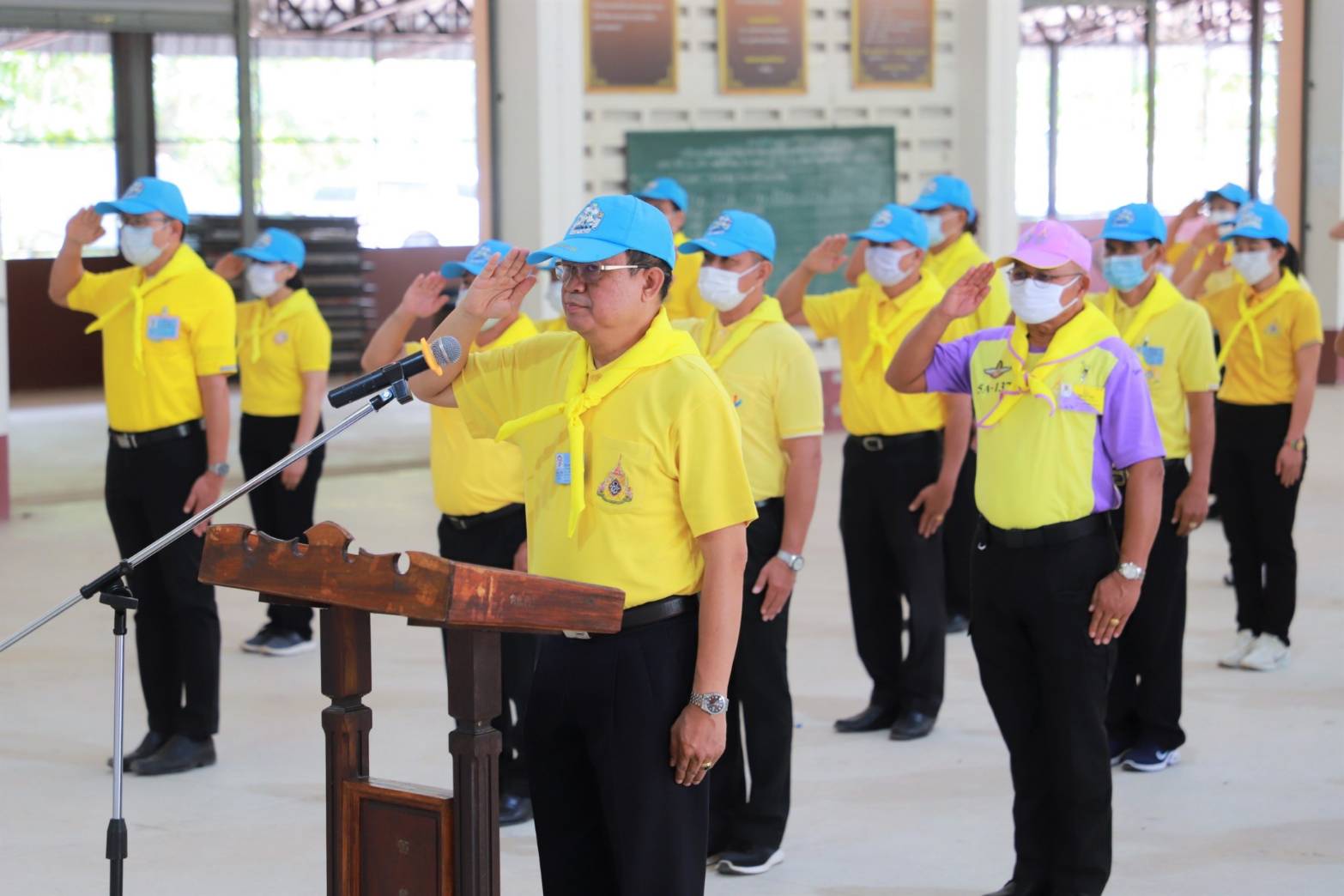 พช.ยโสธร ร่วมกิจกรรมจิตอาสาพัฒนา เนื่องในวันพ่อขุนรามคำแหงมหาราช ??