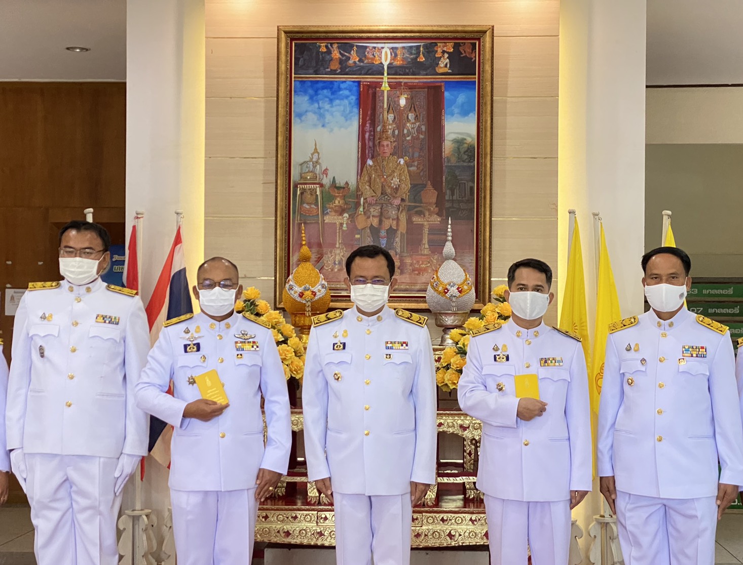 พช.ยโสธ ร่วมพิธีมอบปฏิทินหลวงพุทธศักราช ๒๕๖๔ พระราชทาน สำหรับความสุขปีใหม่