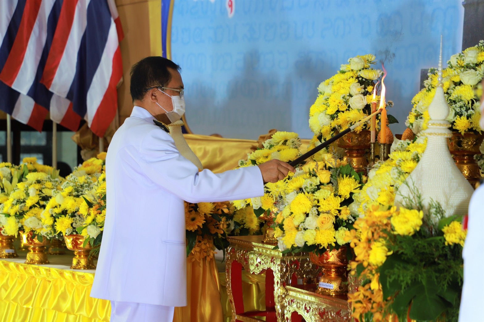พช.ยโสธร ร่วมงานรัฐพิธีถวายราชสักการะพ่อขุนรามคำแหงมหาราช จังหวัดยโสธร