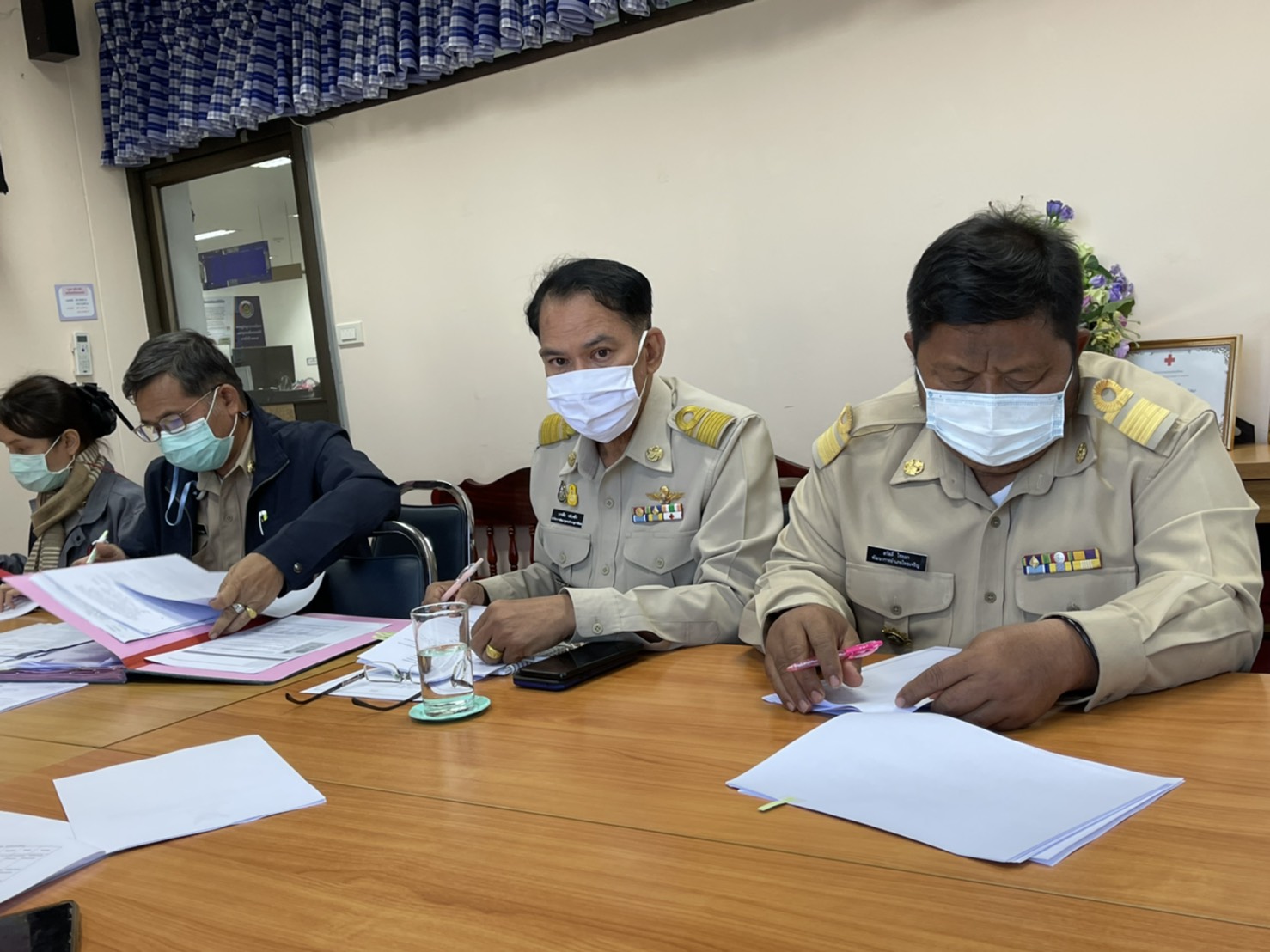 พช.ยโสธร ประชุมคณะกรรมการบริหารงานบุคคล สำนักงานพัฒนาชุมชนจังหวัดยโสธร ครั้งที่ 1/2564