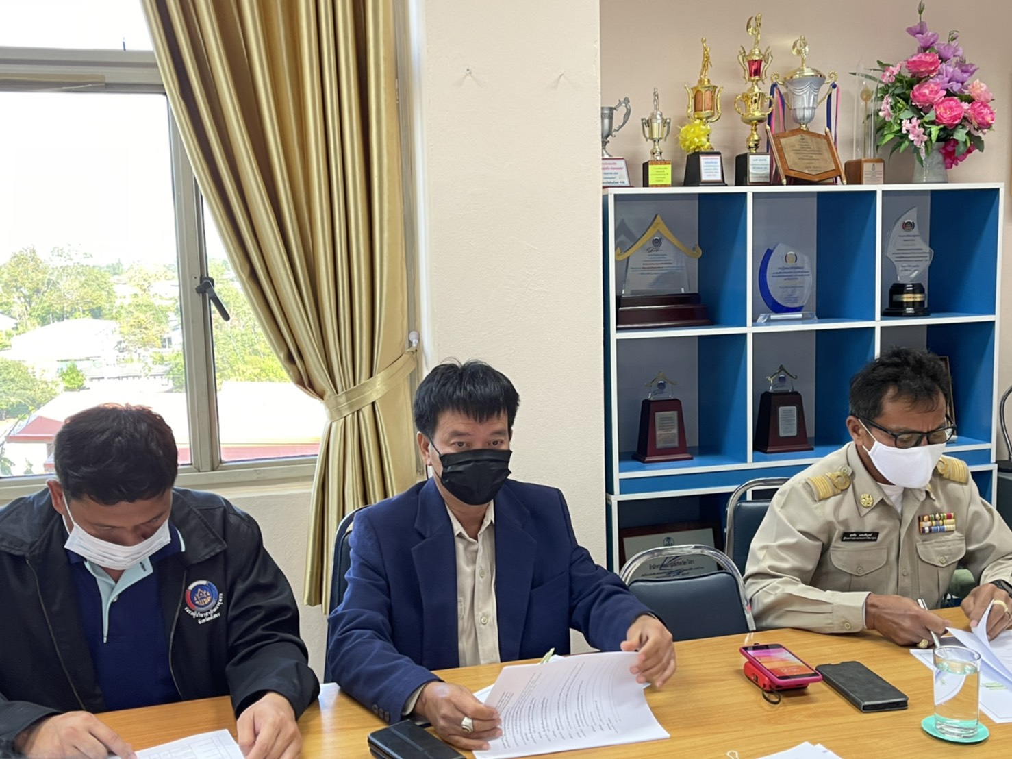 พช.ยโสธร ประชุมคณะกรรมการบริหารงานบุคคล สำนักงานพัฒนาชุมชนจังหวัดยโสธร ครั้งที่ 1/2564