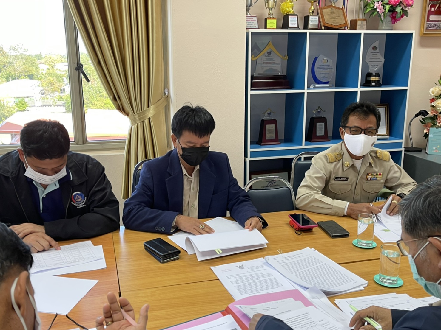 พช.ยโสธร ประชุมคณะกรรมการบริหารงานบุคคล สำนักงานพัฒนาชุมชนจังหวัดยโสธร ครั้งที่ 1/2564