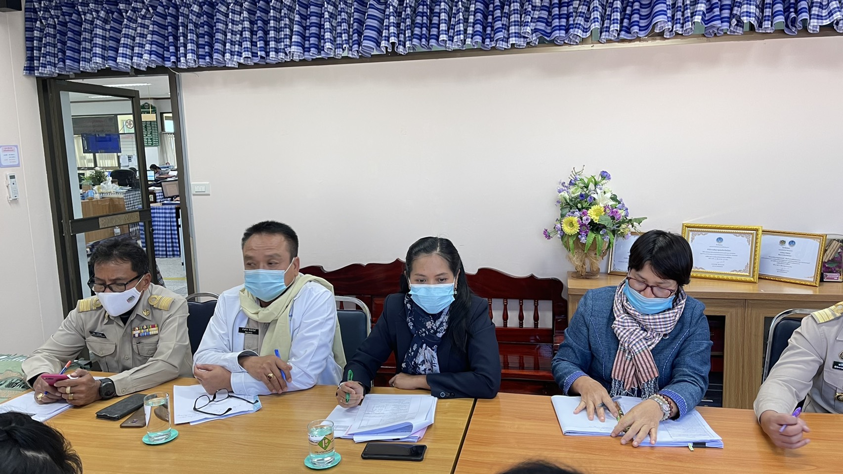 พช.ยโสธร ร่วมกับ สนง.คลังจ.ยโสธร ร่วมปรึกษาหารือแนวทาง การพัฒนาผู้ประกอบการ OTOP และ “โคก หนอง นา โมเดล” จ.ยโสธร