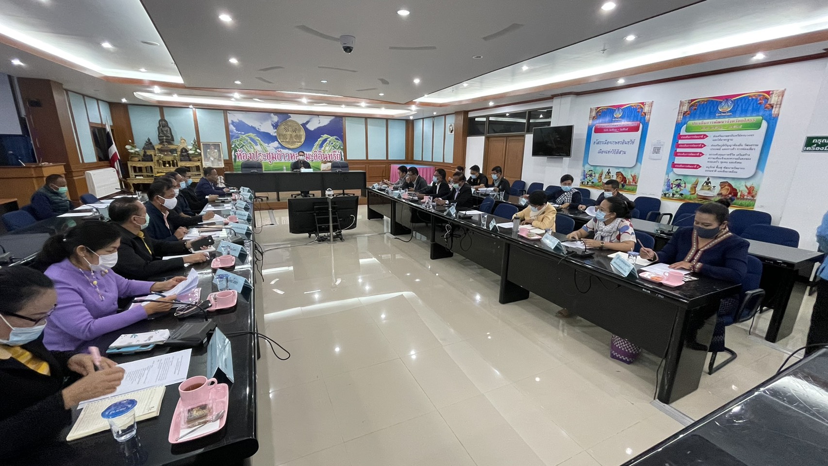 พช.ยโสธร ร่วมประชุมหารือแนวทางการจัดงาน  250 ปี เมืองเก่าสิงห์ท่า