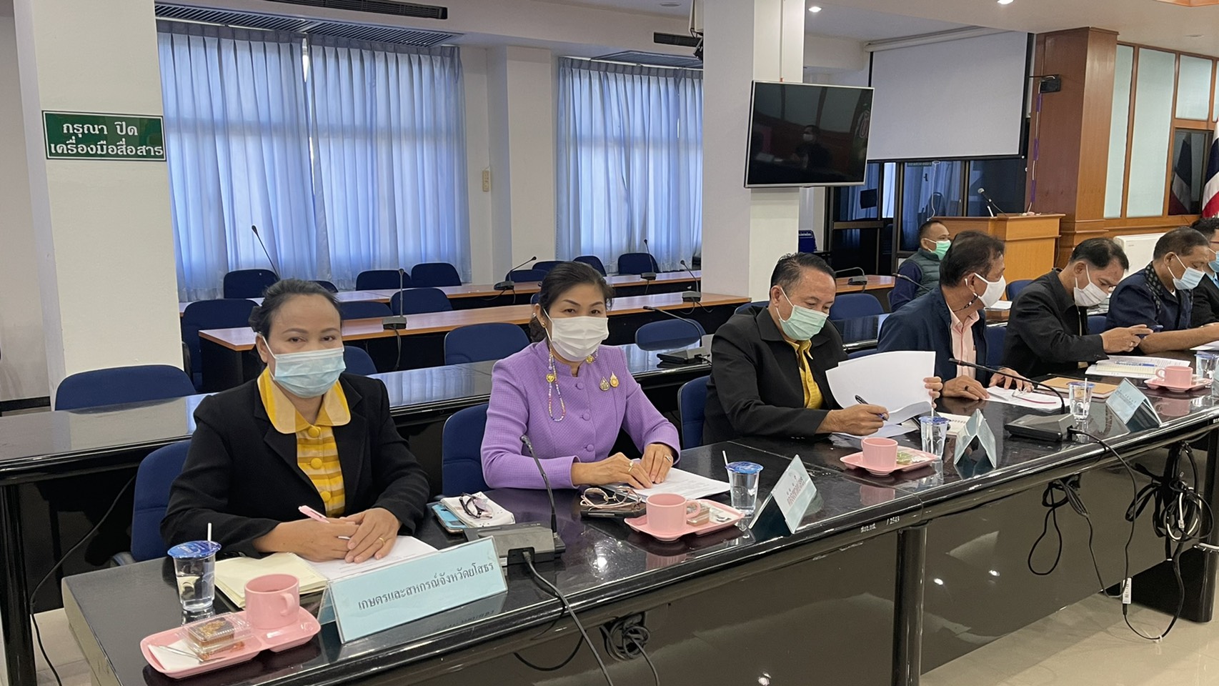 พช.ยโสธร ร่วมประชุมหารือแนวทางการจัดงาน  250 ปี เมืองเก่าสิงห์ท่า