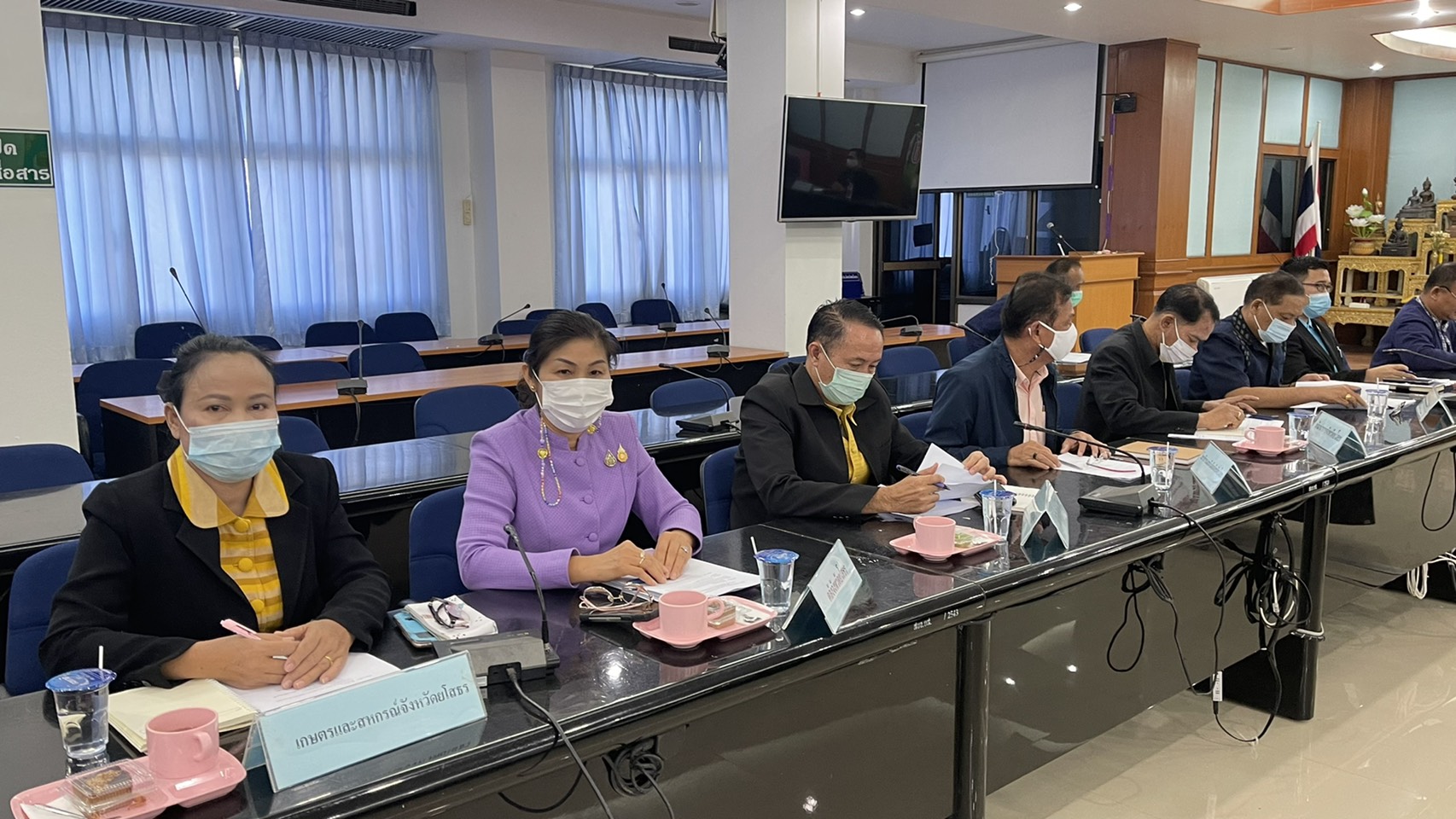 พช.ยโสธร ร่วมประชุมหารือแนวทางการจัดงาน  250 ปี เมืองเก่าสิงห์ท่า