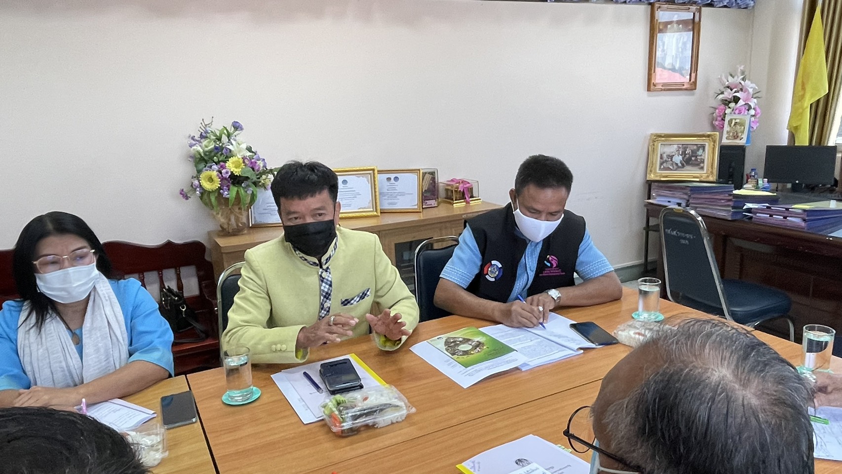 พช.ยโสธร ประชุมคณะผู้บริหารสำนักงานพัฒนาชุมชนจังหวัดยโสธร