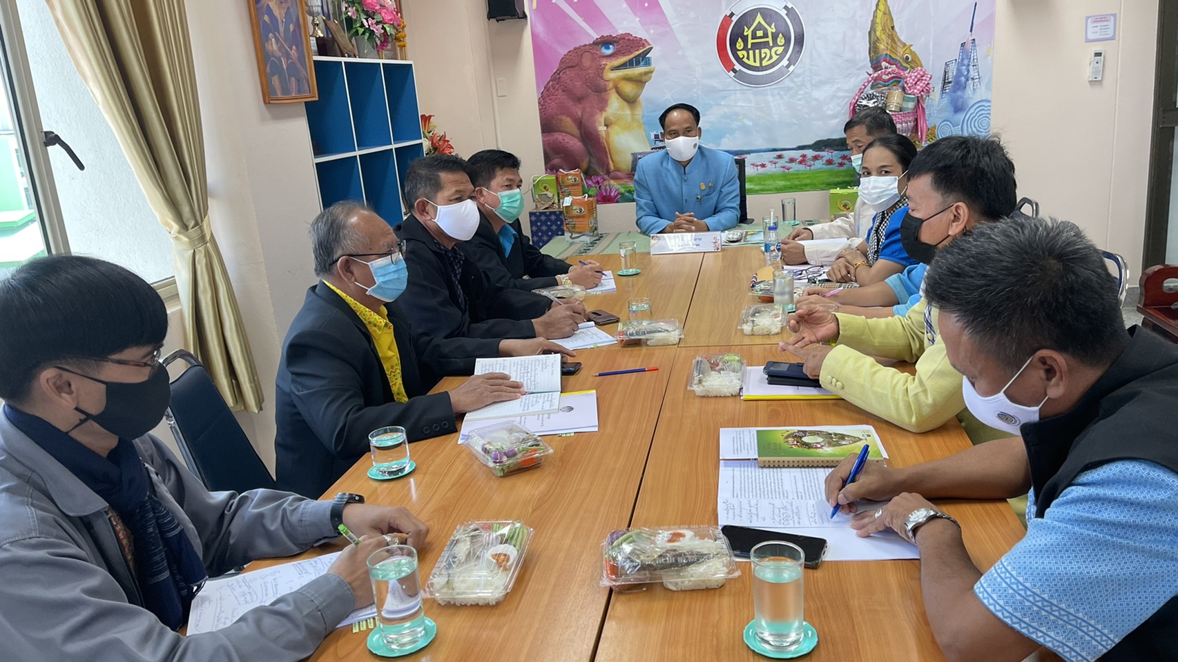 พช.ยโสธร ประชุมคณะผู้บริหารสำนักงานพัฒนาชุมชนจังหวัดยโสธร