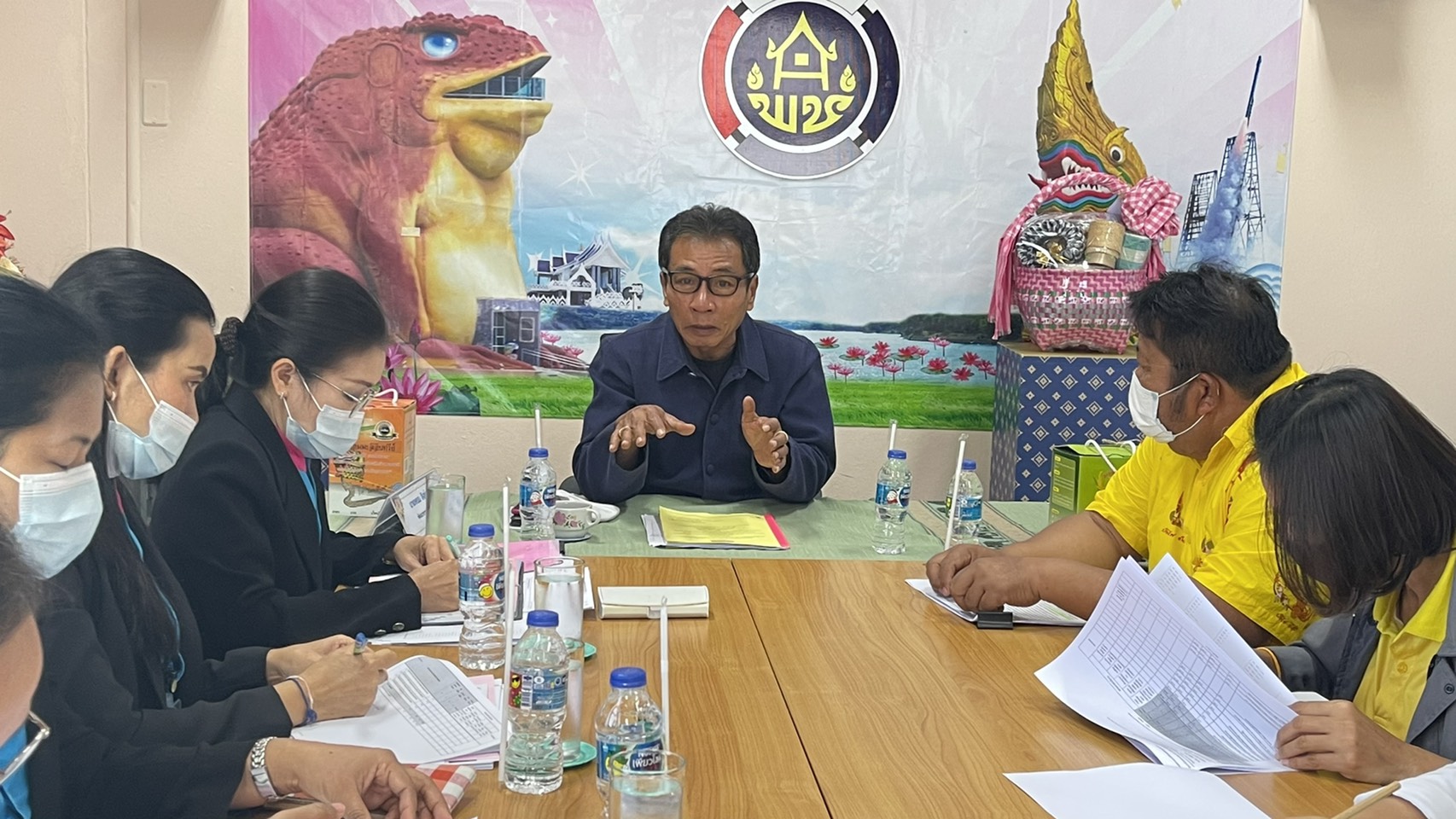 พช.ยโสธร ร่วมประชุมเร่งรัดติดตามการใช้จ่ายงบประมาณรายจ่าย  ประจำปีงบประมาณ พ.ศ. 2564