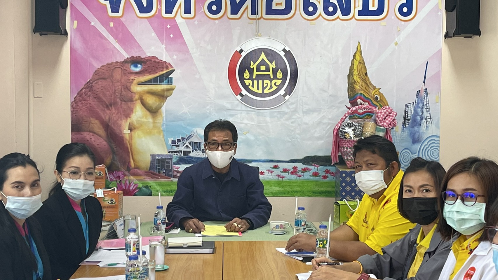 พช.ยโสธร ร่วมประชุมเร่งรัดติดตามการใช้จ่ายงบประมาณรายจ่าย  ประจำปีงบประมาณ พ.ศ. 2564