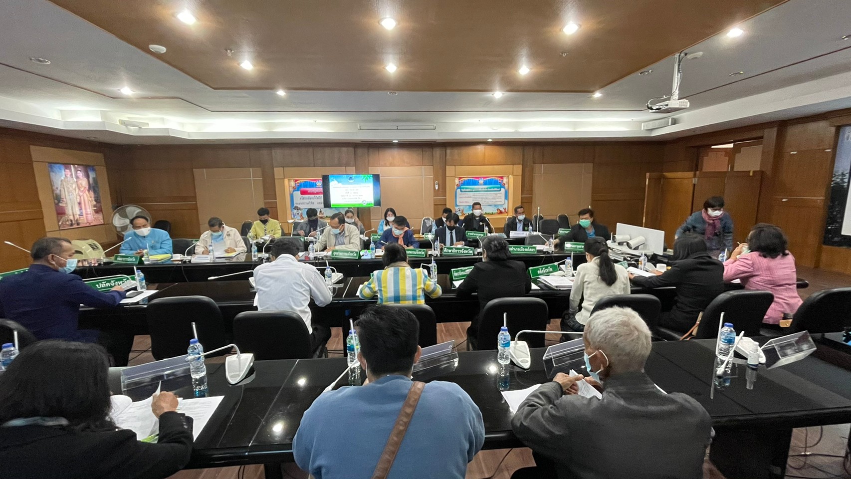 พช.ยโสธร  ประชุมคณะกรรมการประสานและขับเคลื่อนนโยบายสานพลังประชารัฐประจำจังหวัด (คสป.) จังหวัดยโสธร ครั้งที่ 1/2564